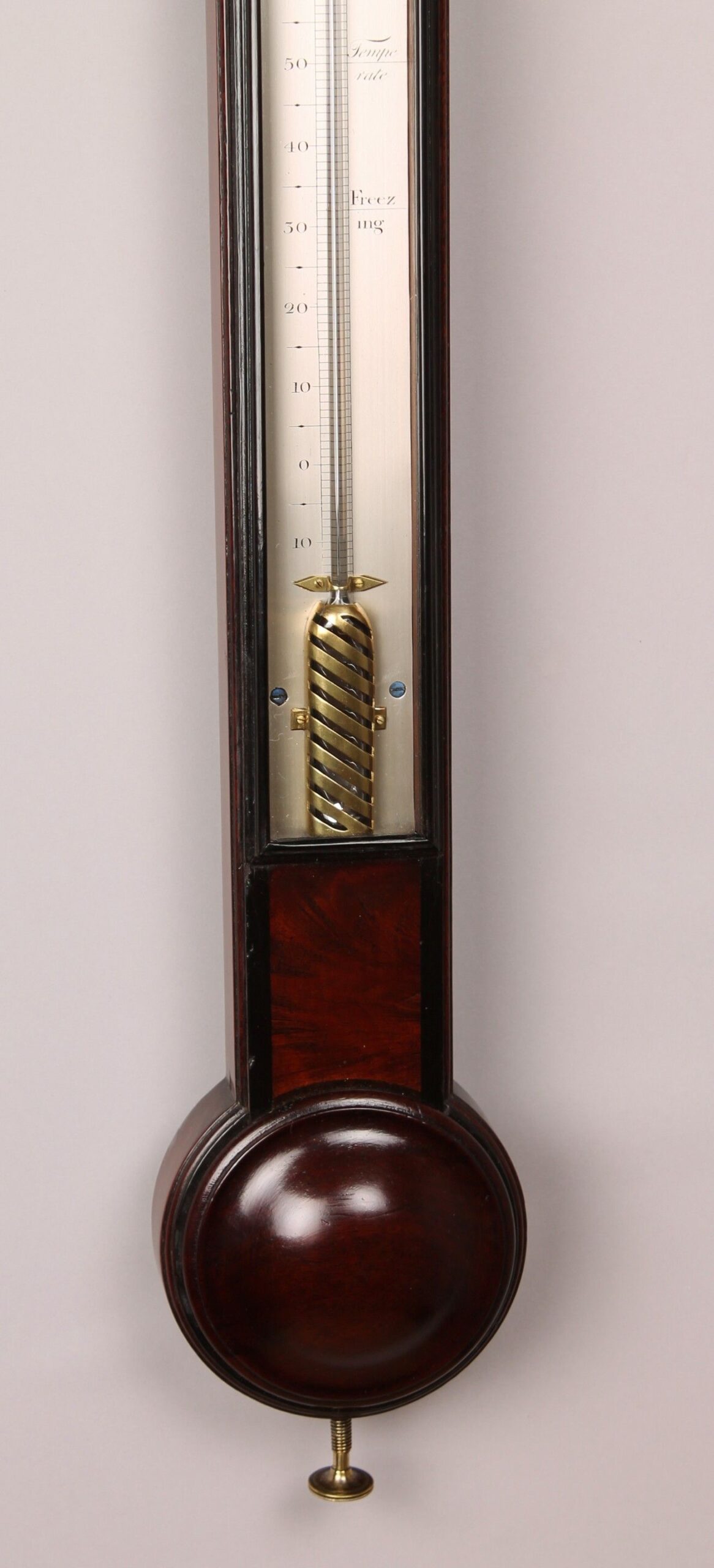 George III period stick barometer by Nairne & Blunt of London