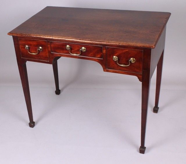 George III period mahogany side-table
