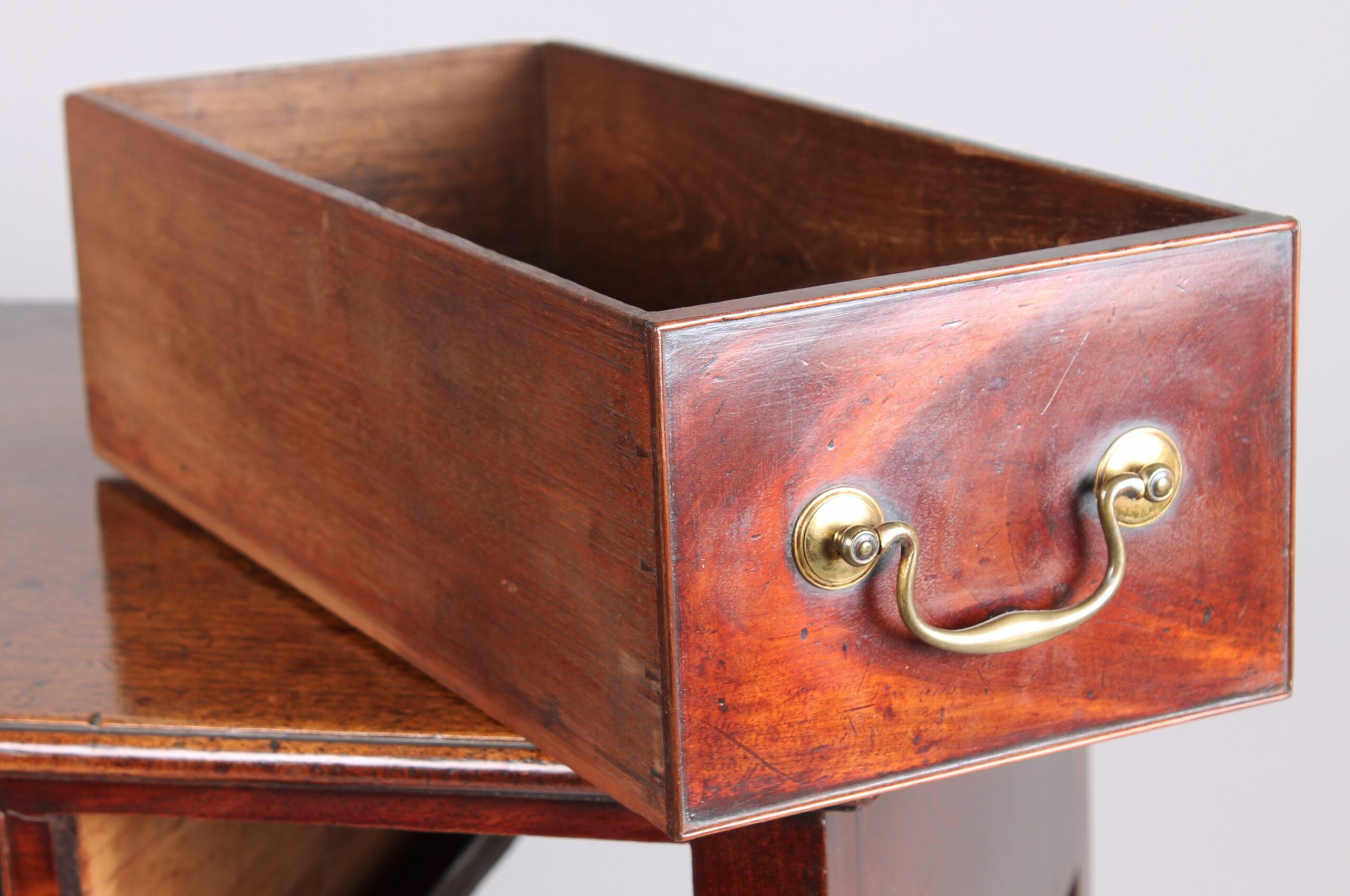 George III period mahogany side-table