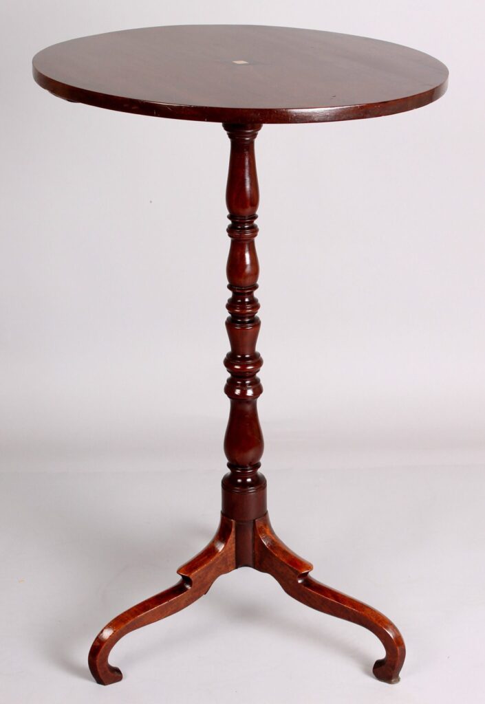 George III Period Mahogany Tripod Table possibly of Channel Islands’ origin