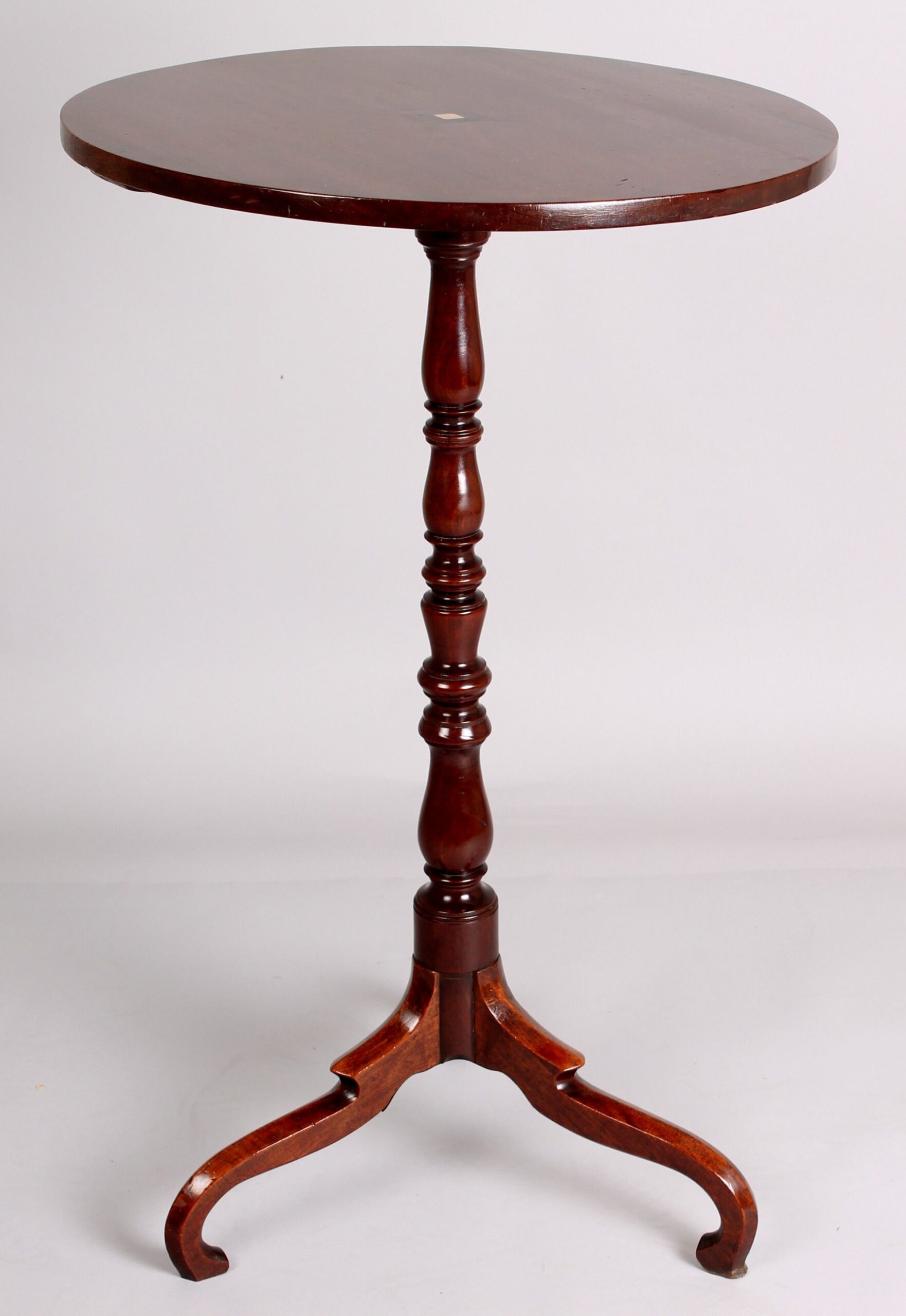 George III Period Mahogany Tripod Table possibly of Channel Islands’ origin