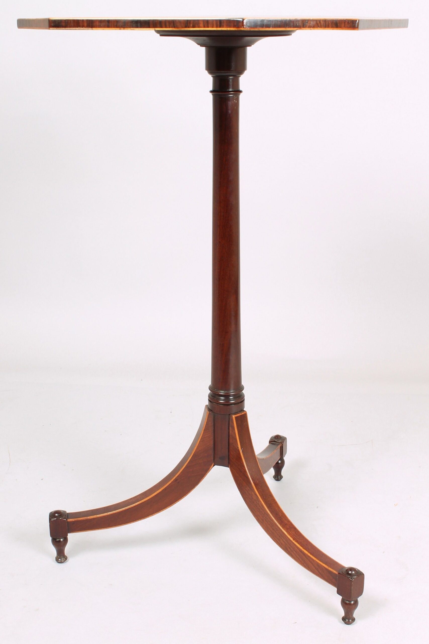 George III period mahogany tripod table