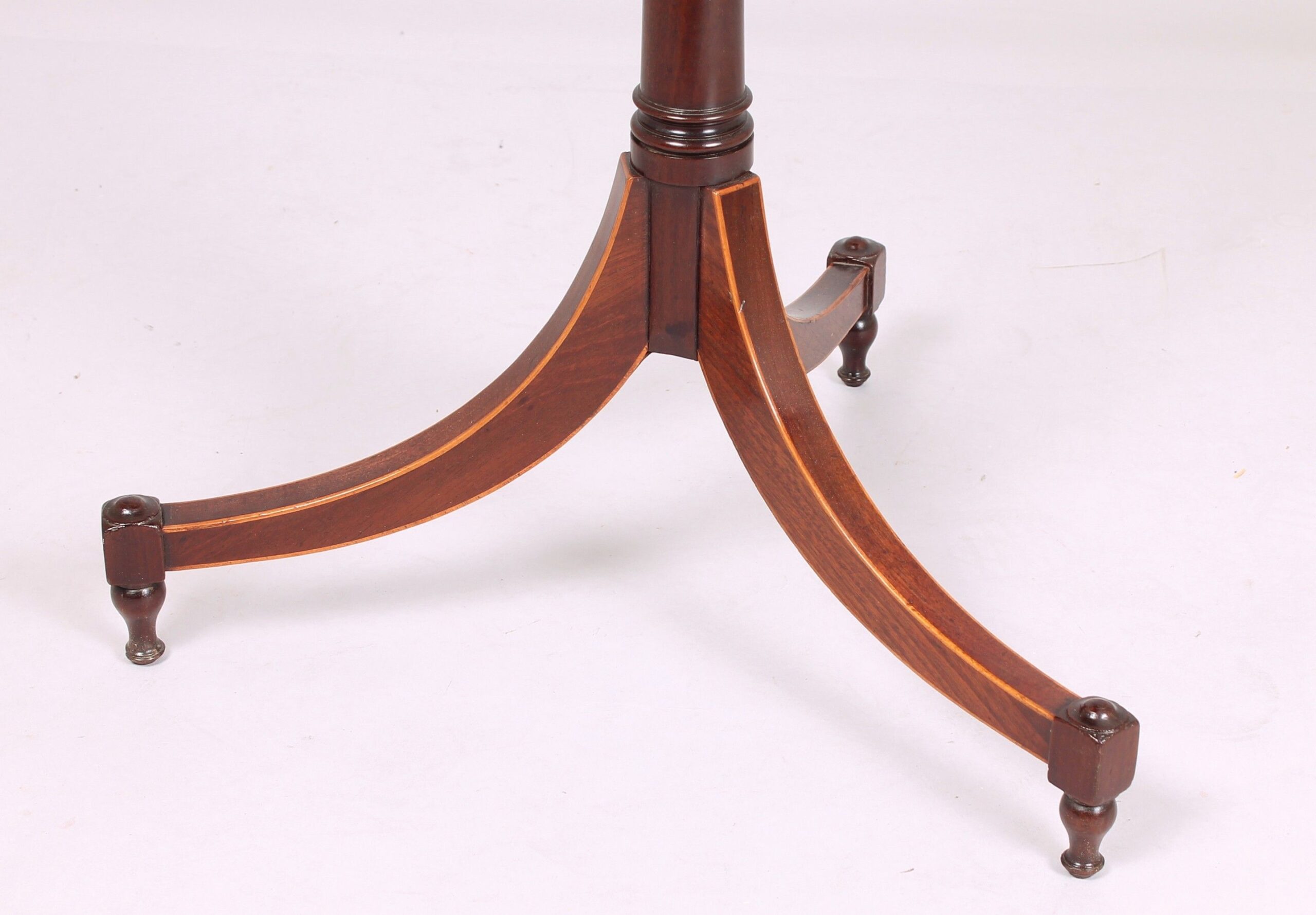 George III period mahogany tripod table