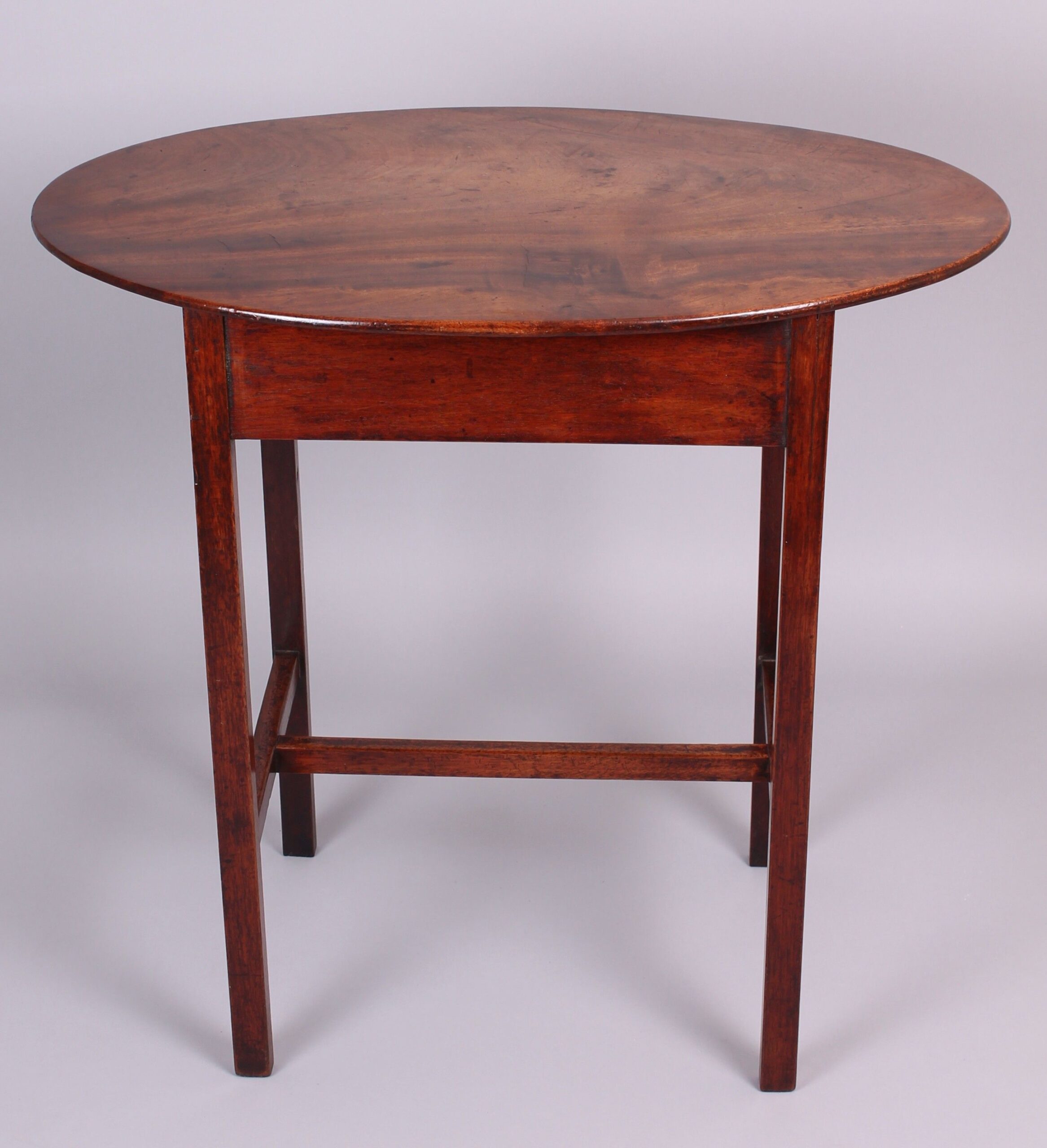 Unusual George III period mahogany occasional table