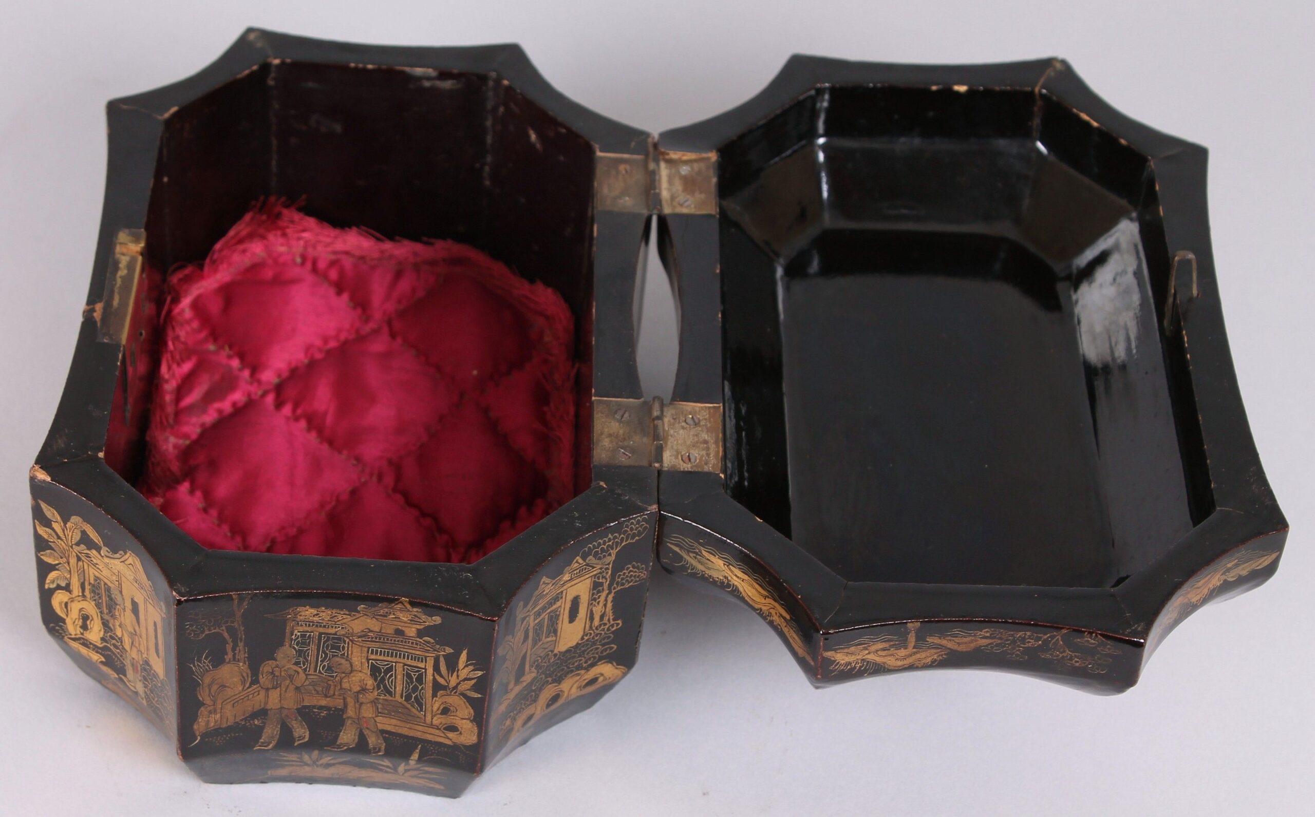 Mid nineteenth century Japanese lacquer box