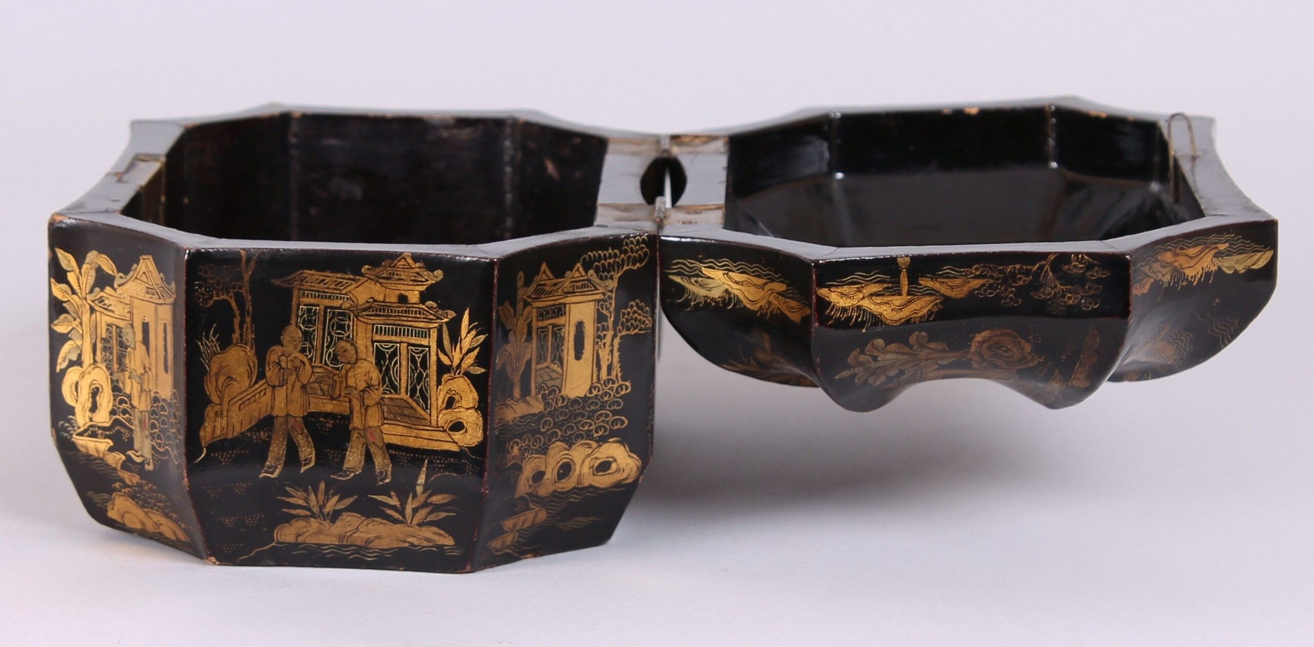 Mid nineteenth century Japanese lacquer box