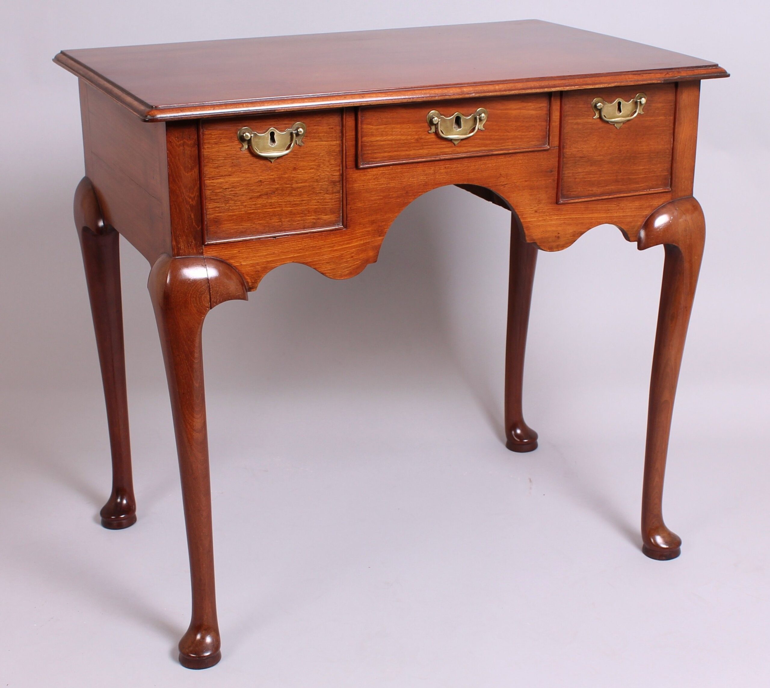 George II period ‘red walnut’ lowboy