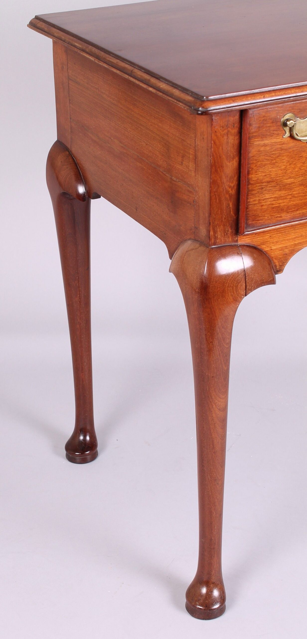 George II period ‘red walnut’ lowboy