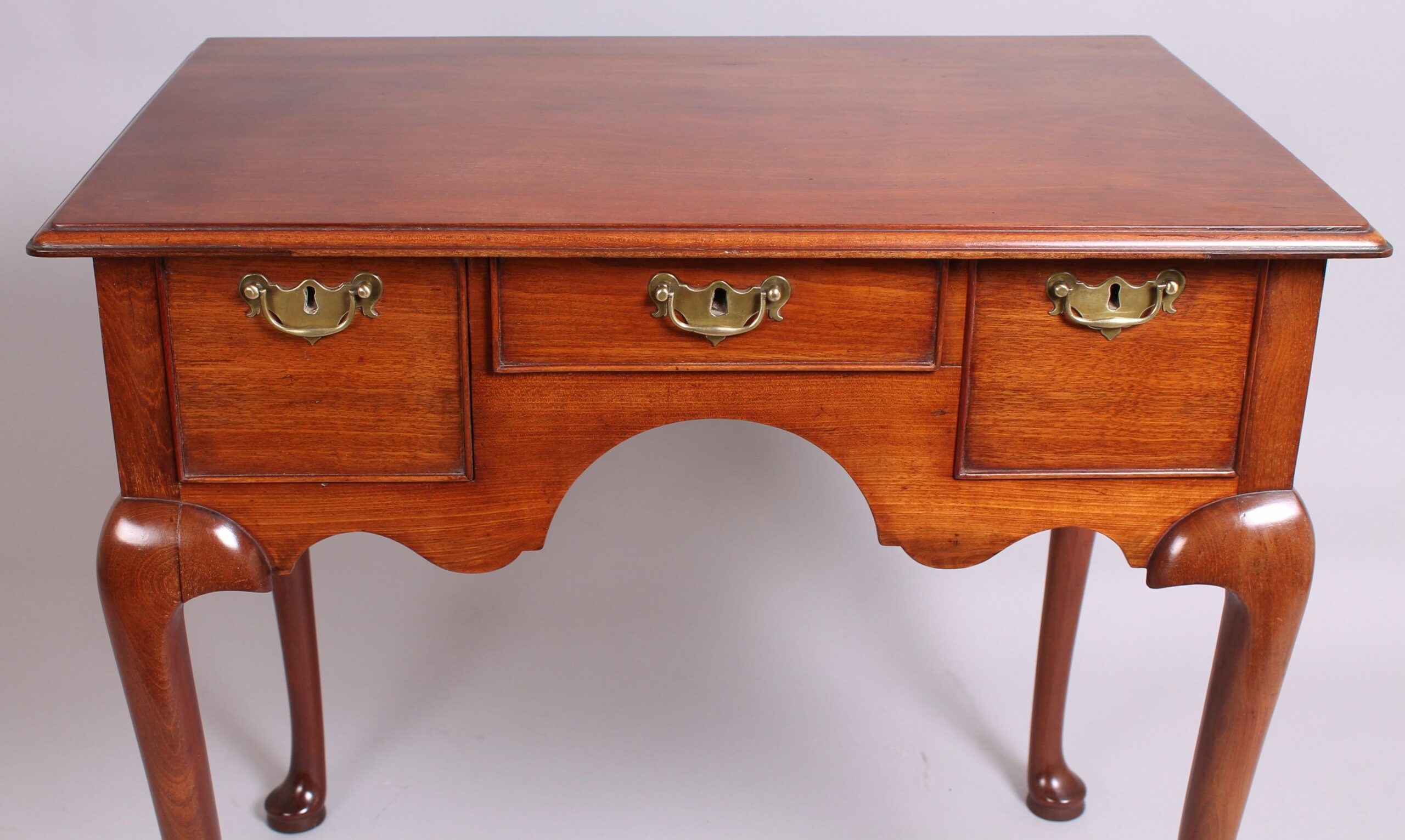 George II period ‘red walnut’ lowboy