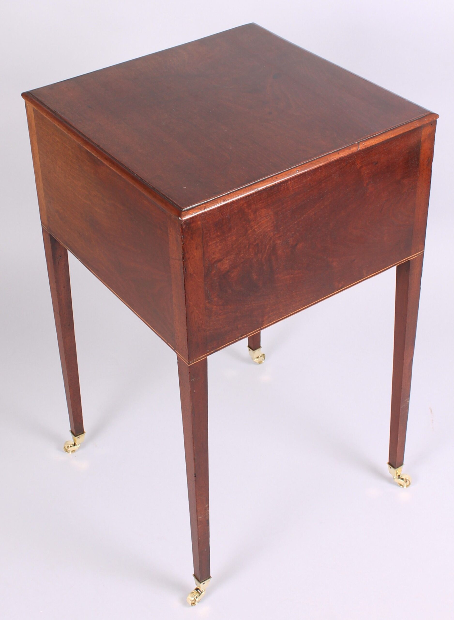 George III period mahogany occasional end-table