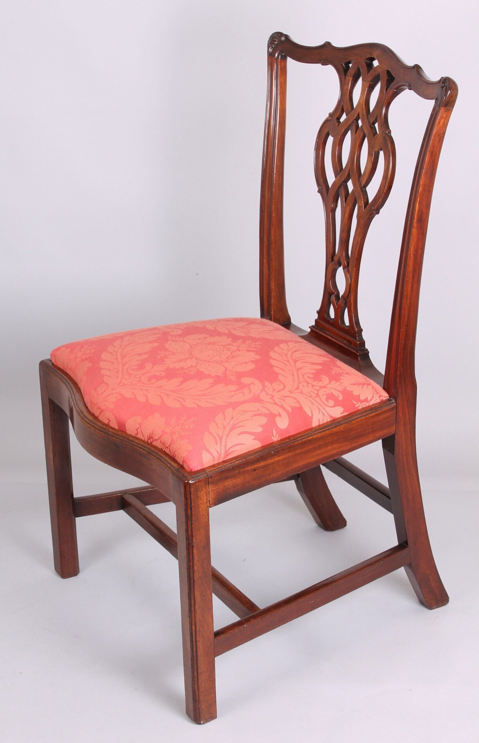 George III period mahogany side-chair