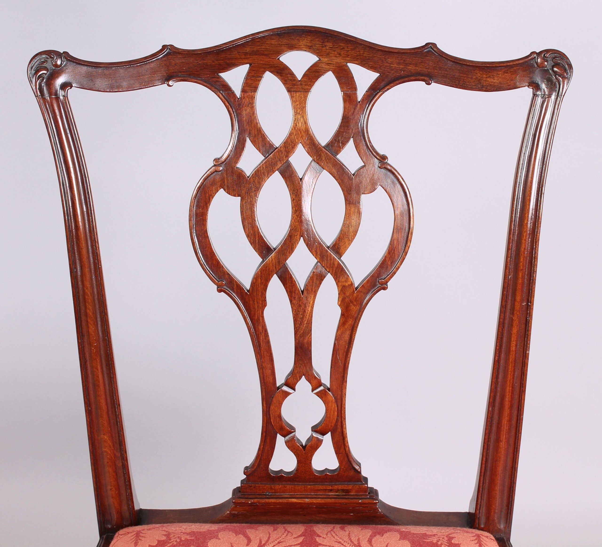George III period mahogany side-chair
