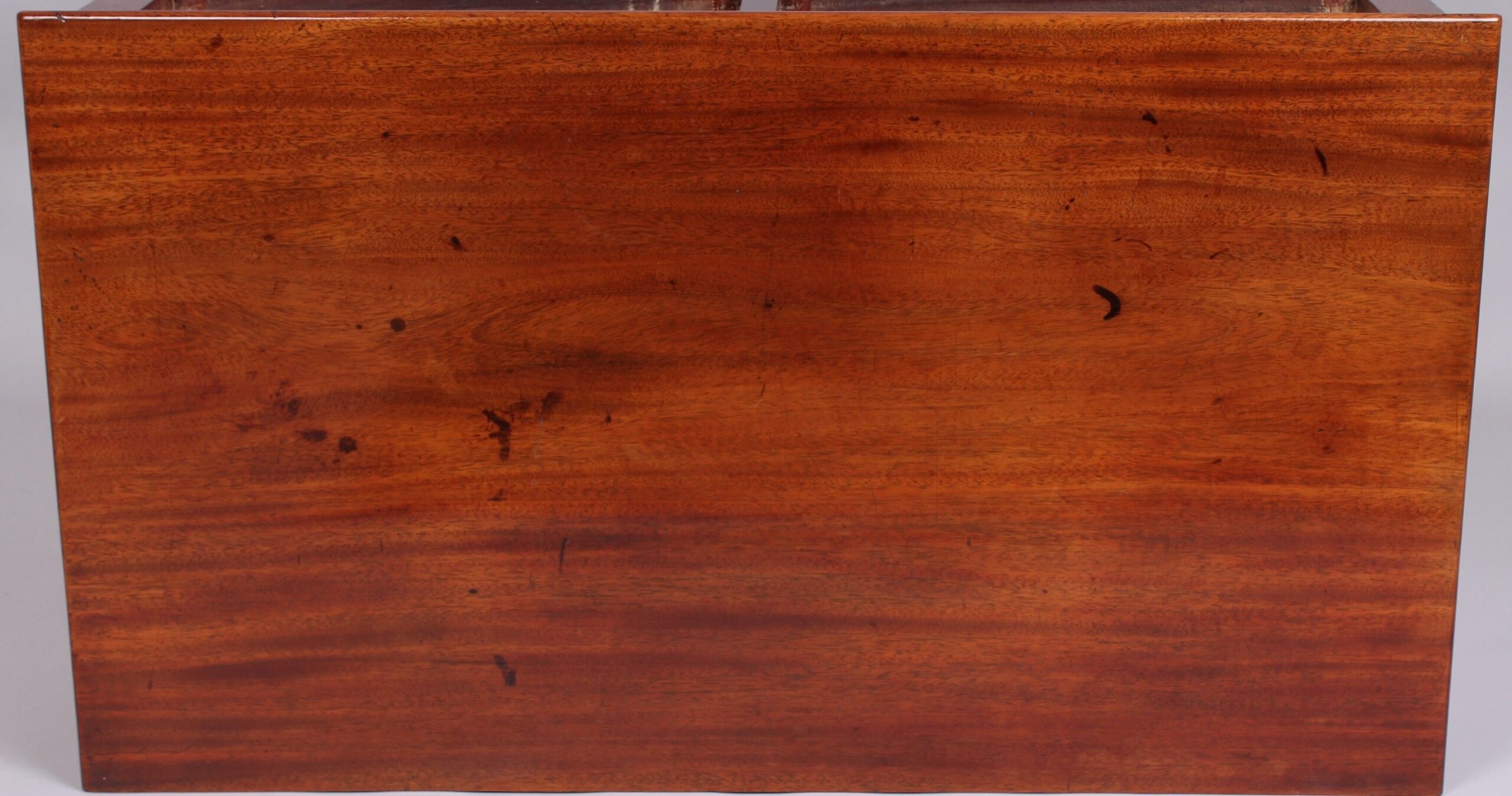 George III period mahogany side-table