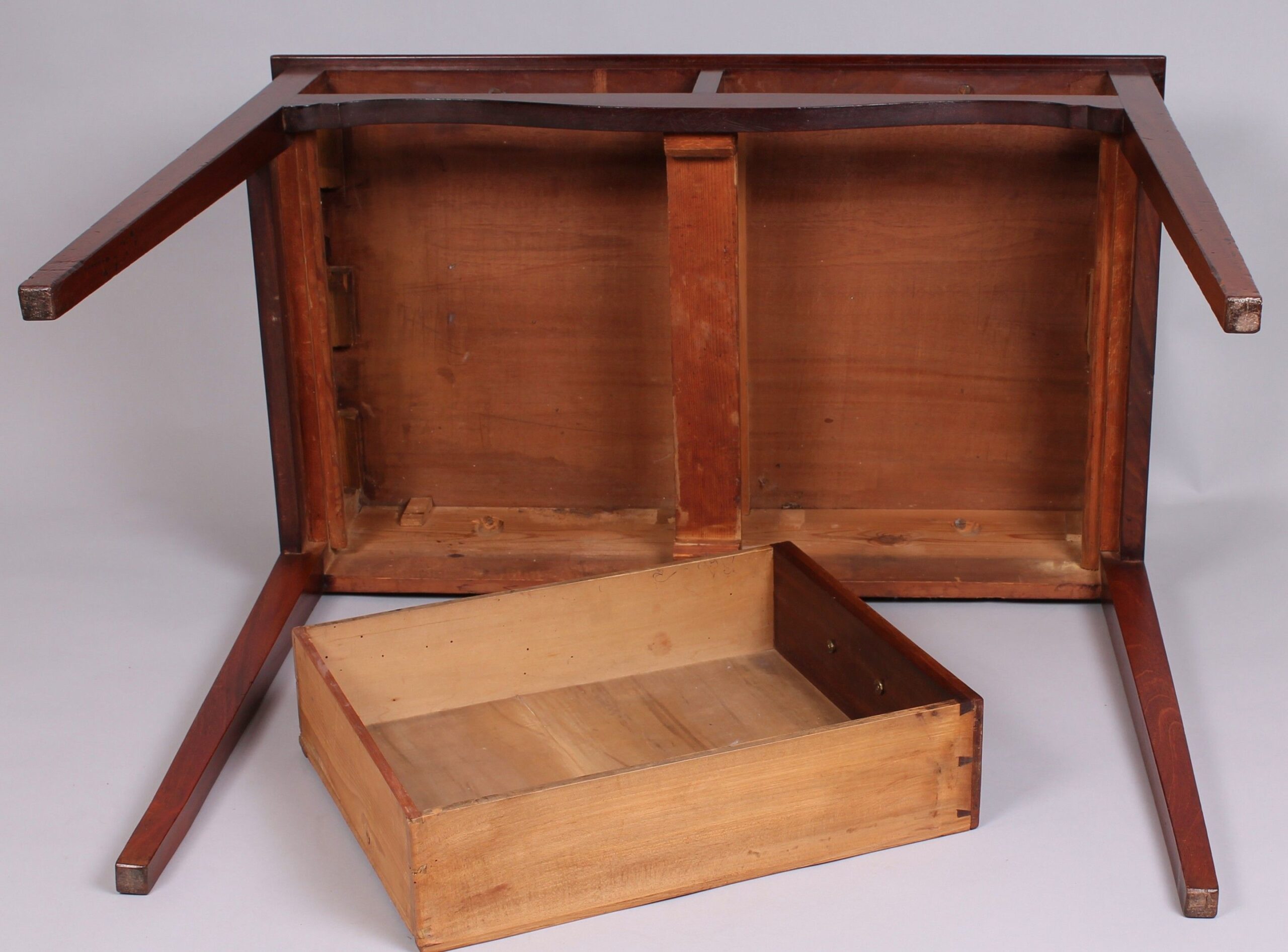 George III period mahogany side-table