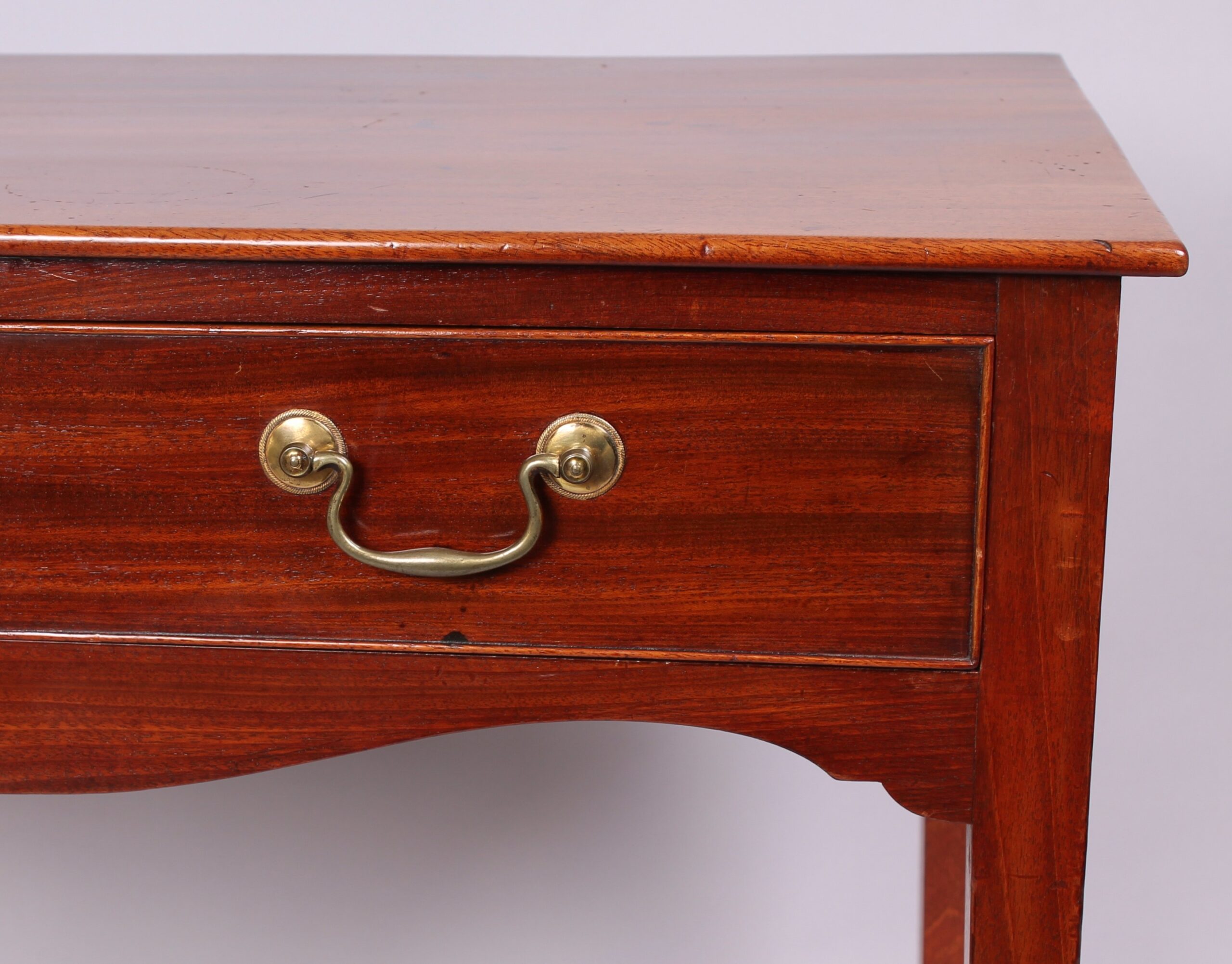 George III period mahogany side-table