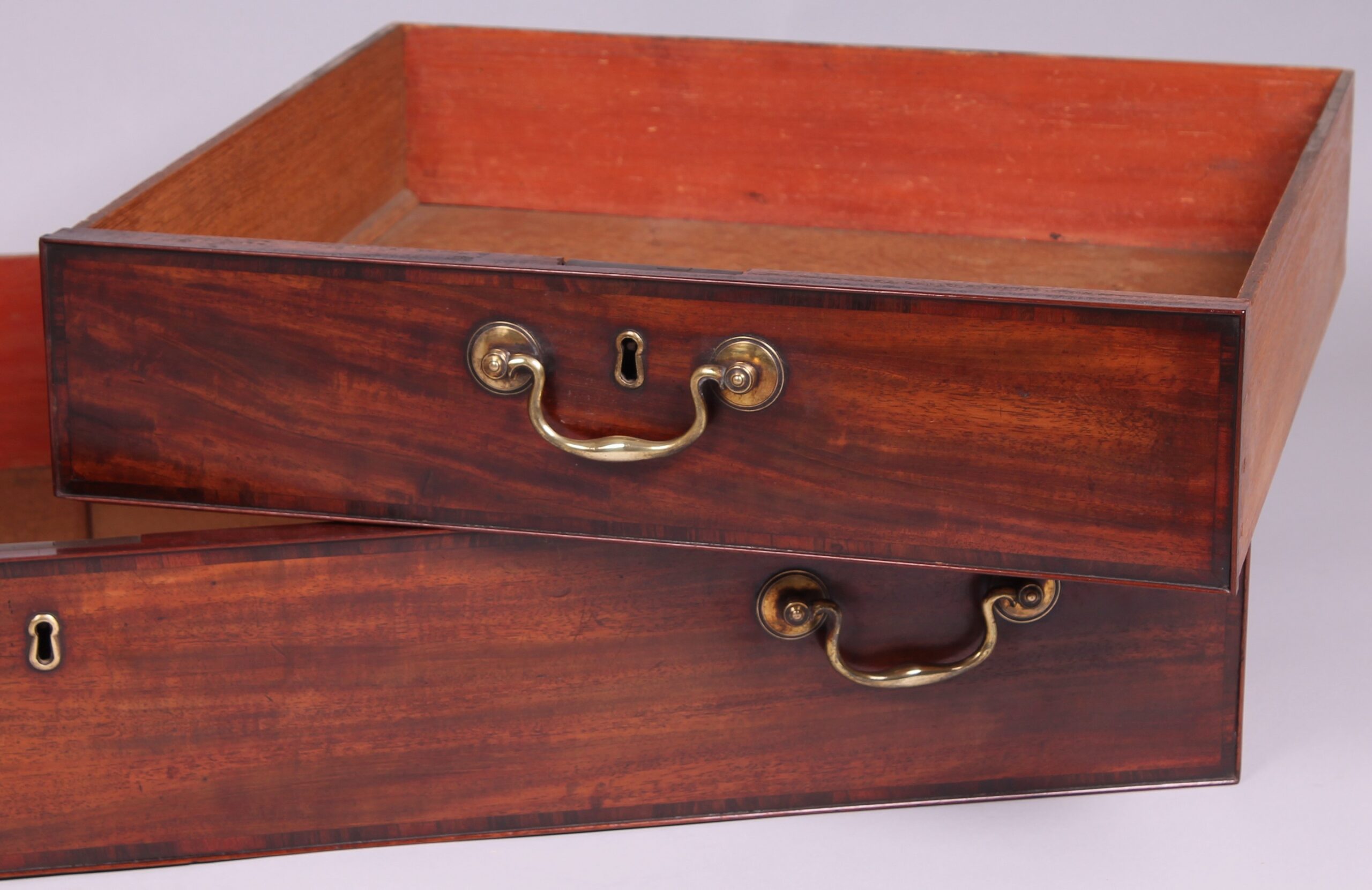 George III period mahogany chest-of-drawers