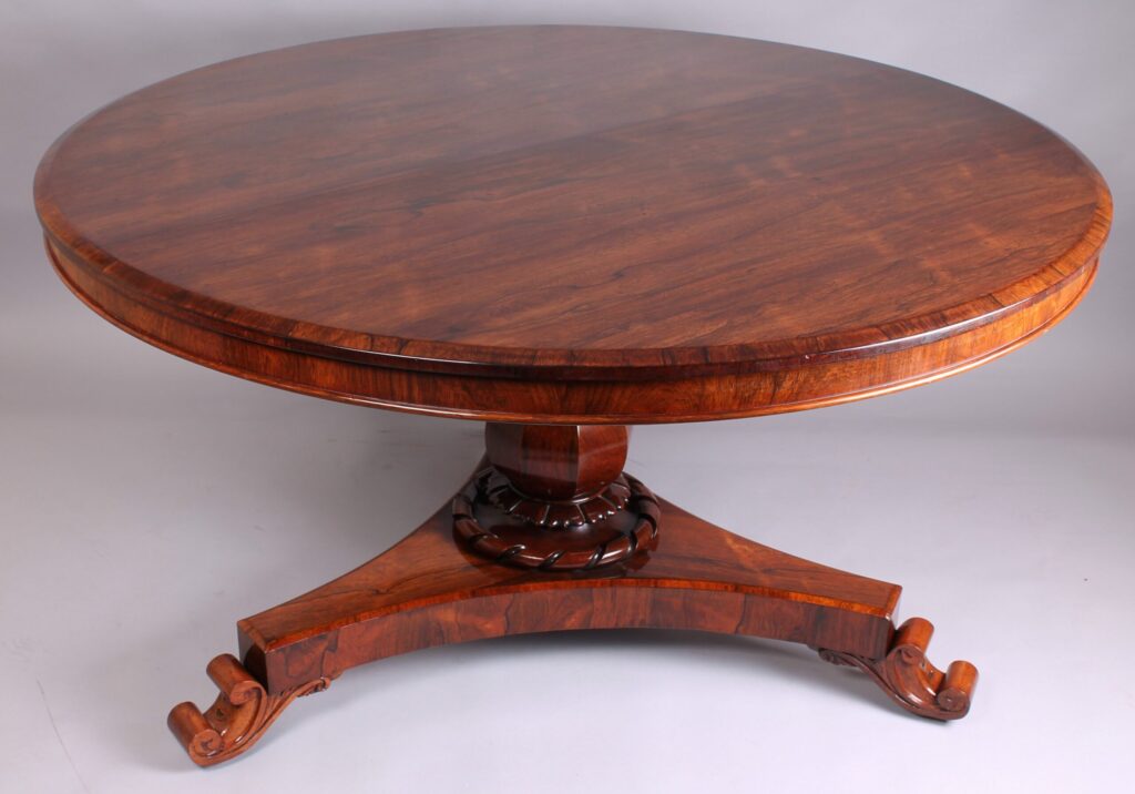 William IV period rosewood table