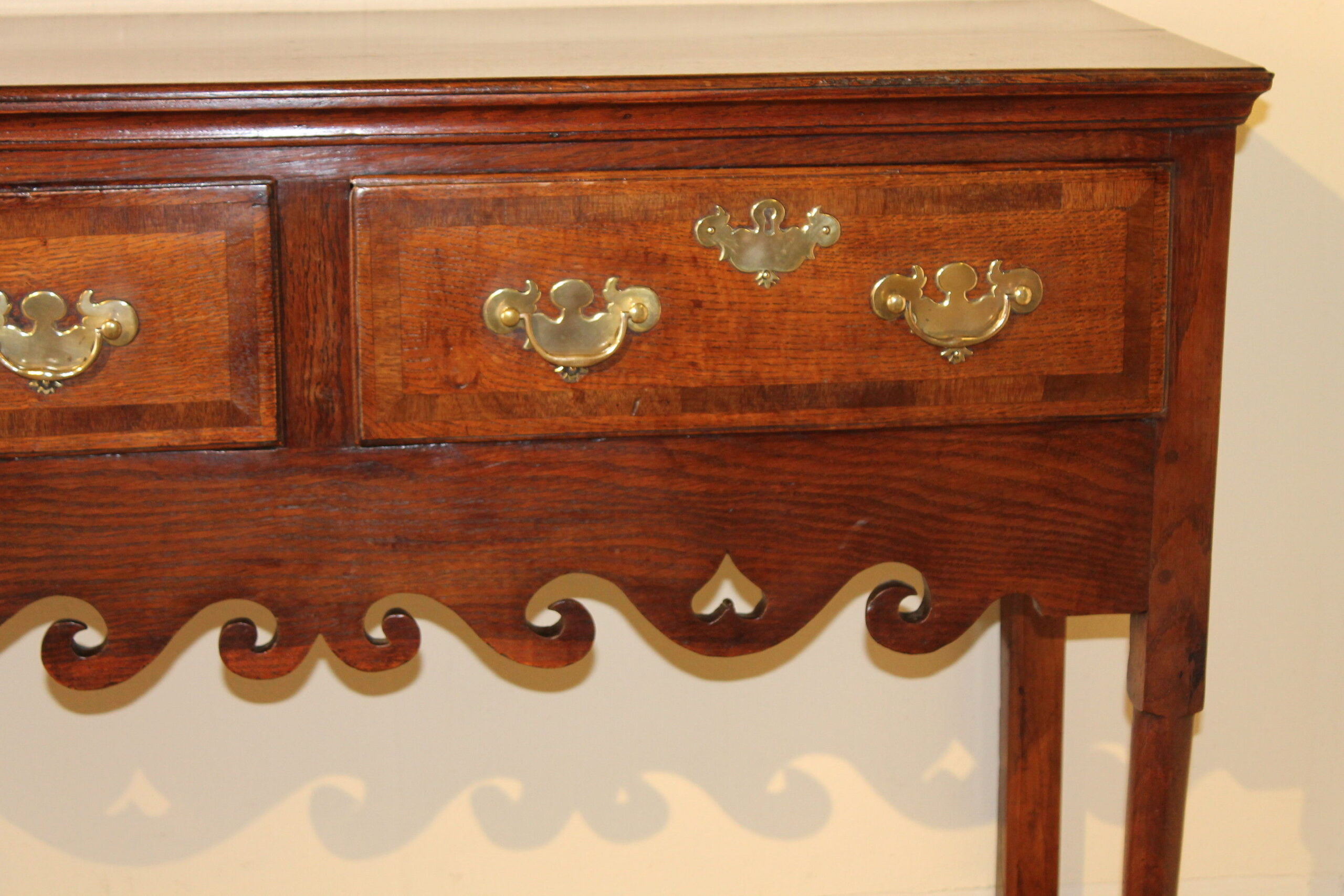 George III period oak dresser