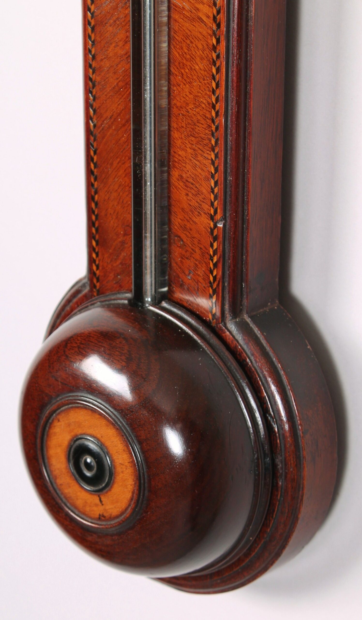 George III period mahogany stick barometer