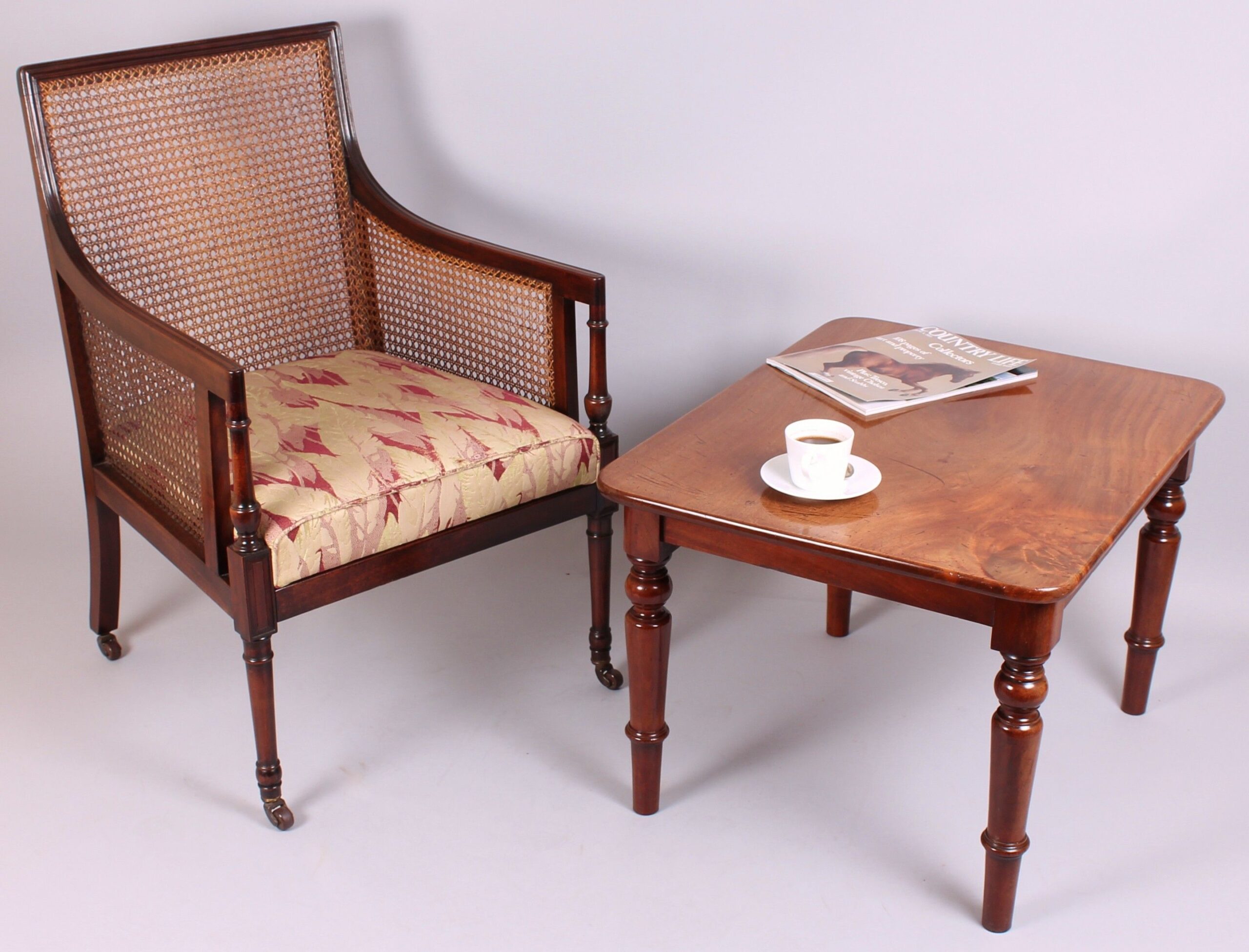 Unusual William IV period mahogany table