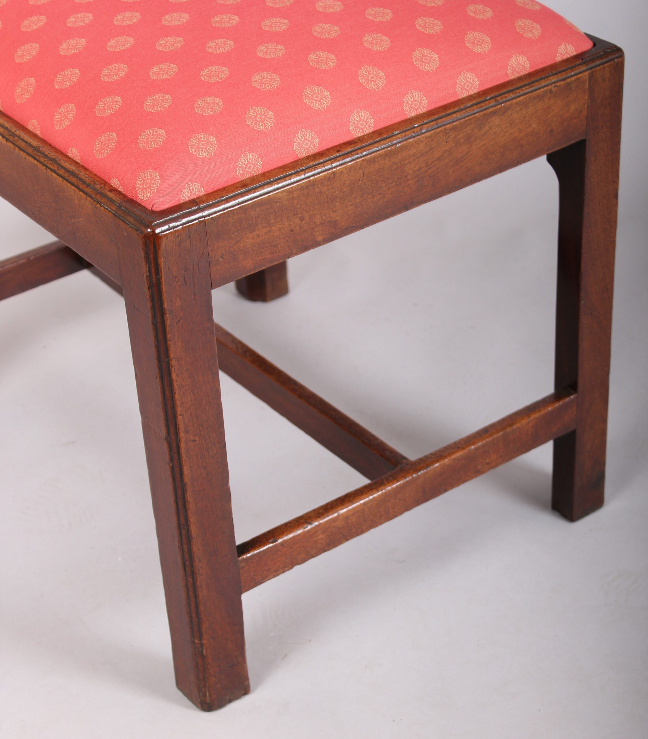 George III period mahogany stool