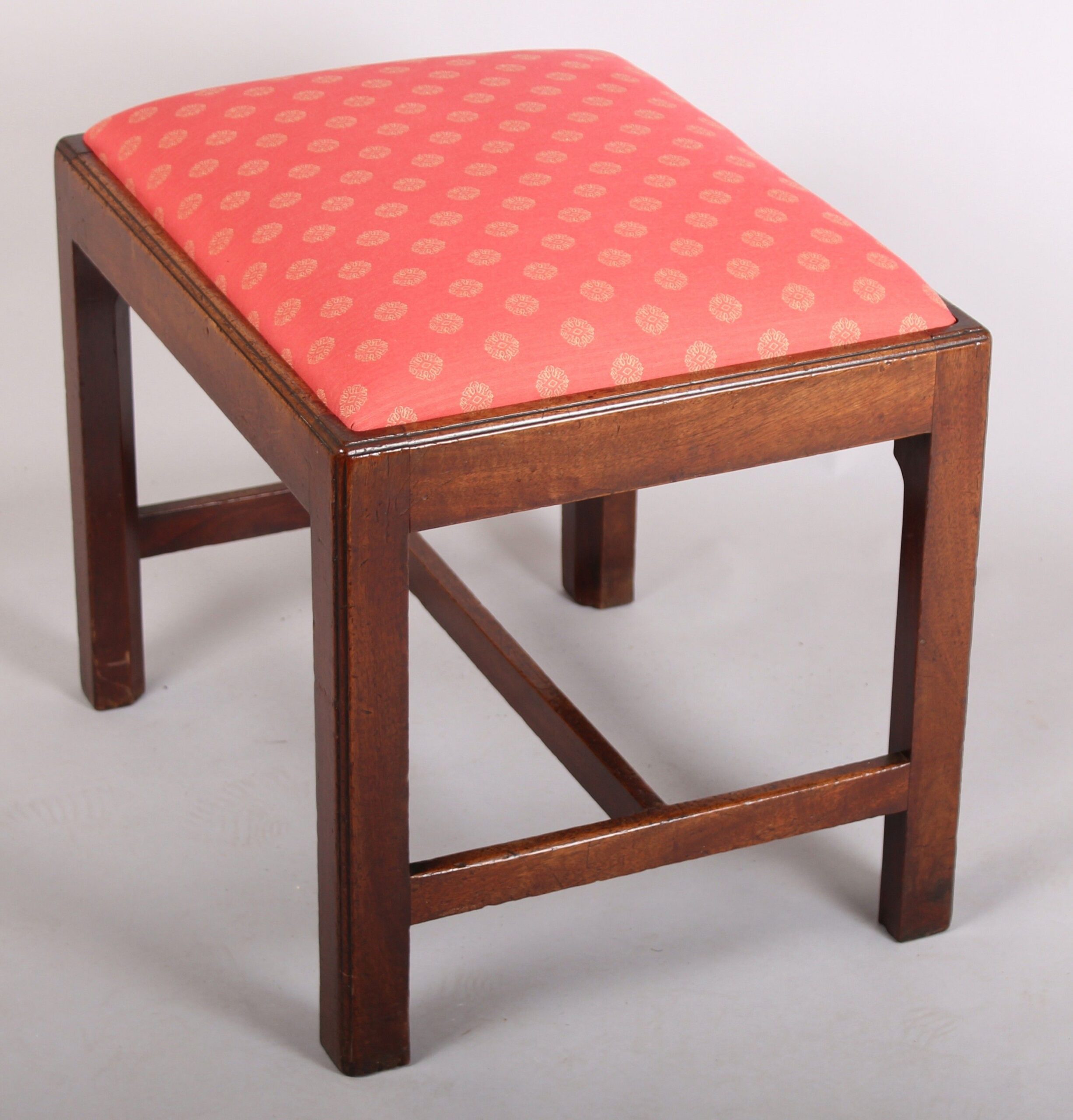 George III period mahogany stool