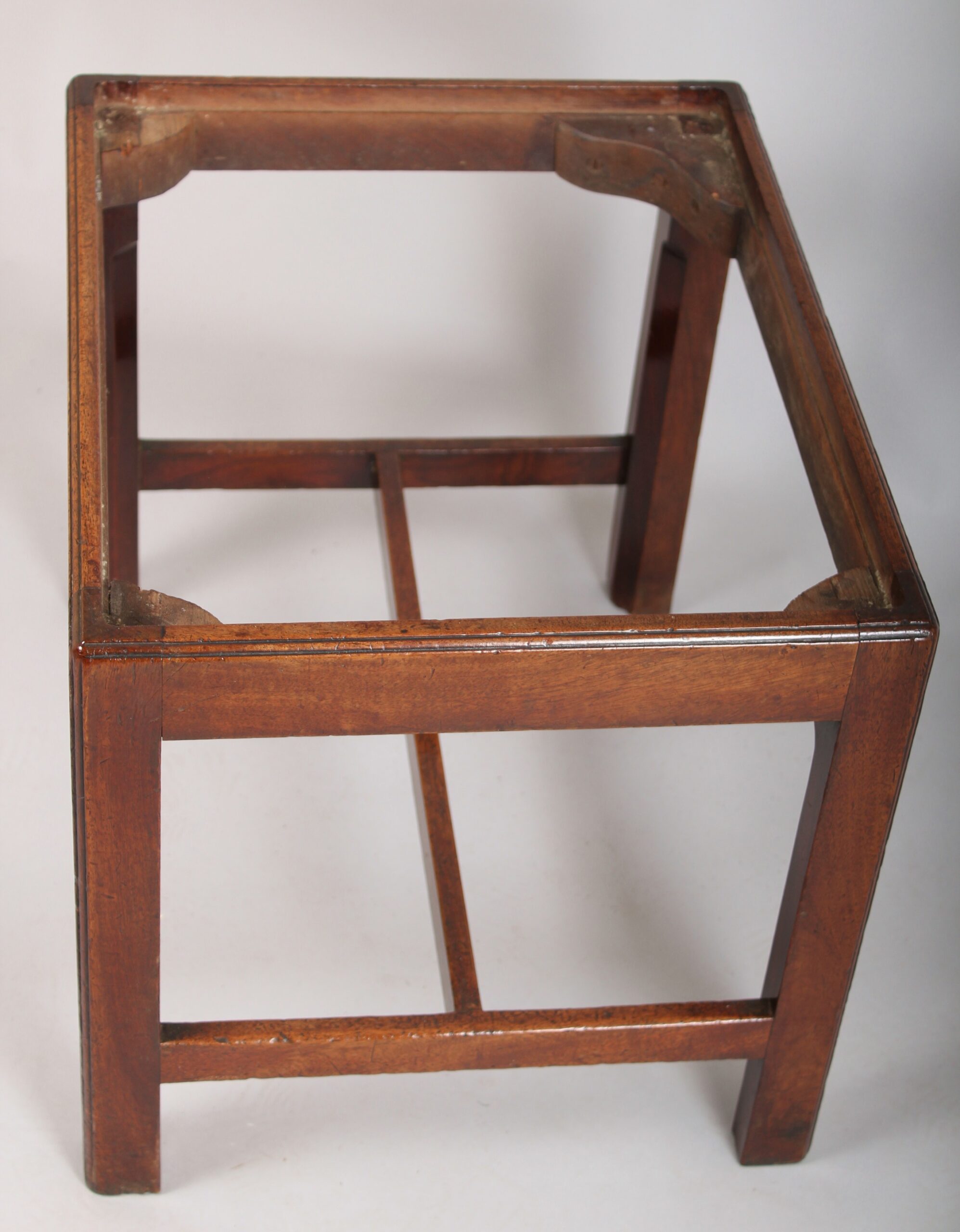 George III period mahogany stool