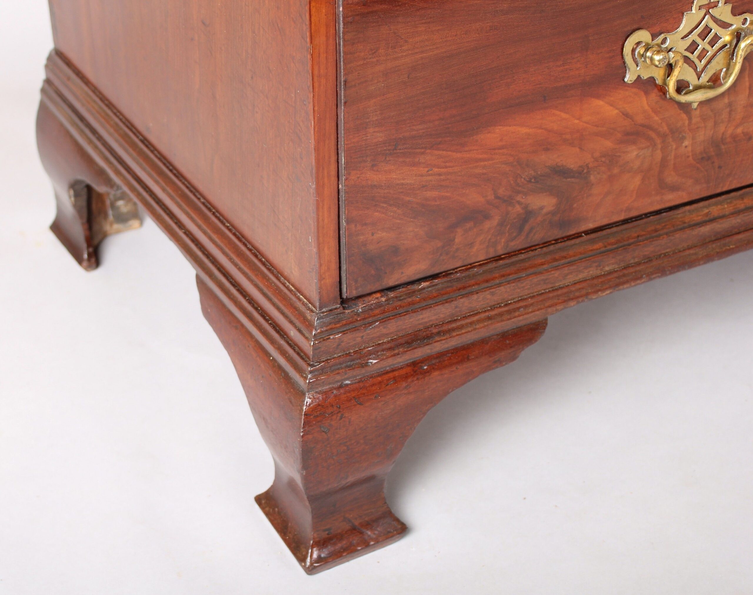 George III mahogany chest-on-chest