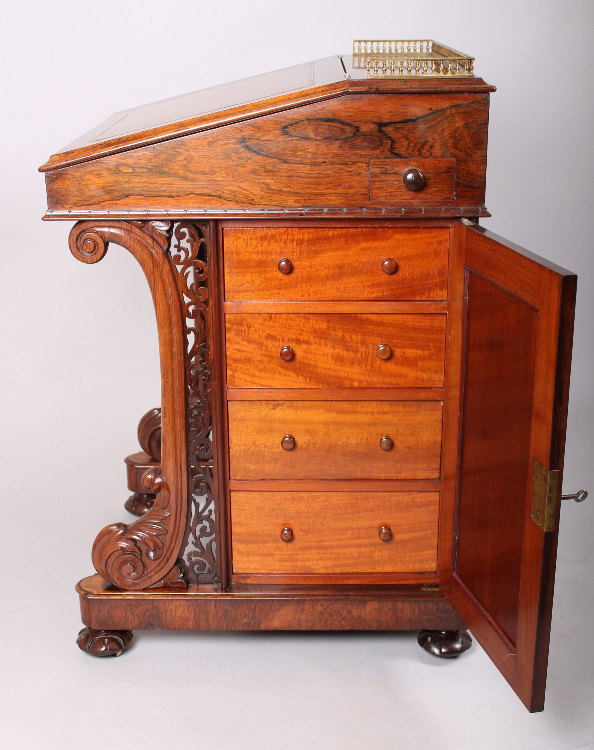 William IV period rosewood Davenport