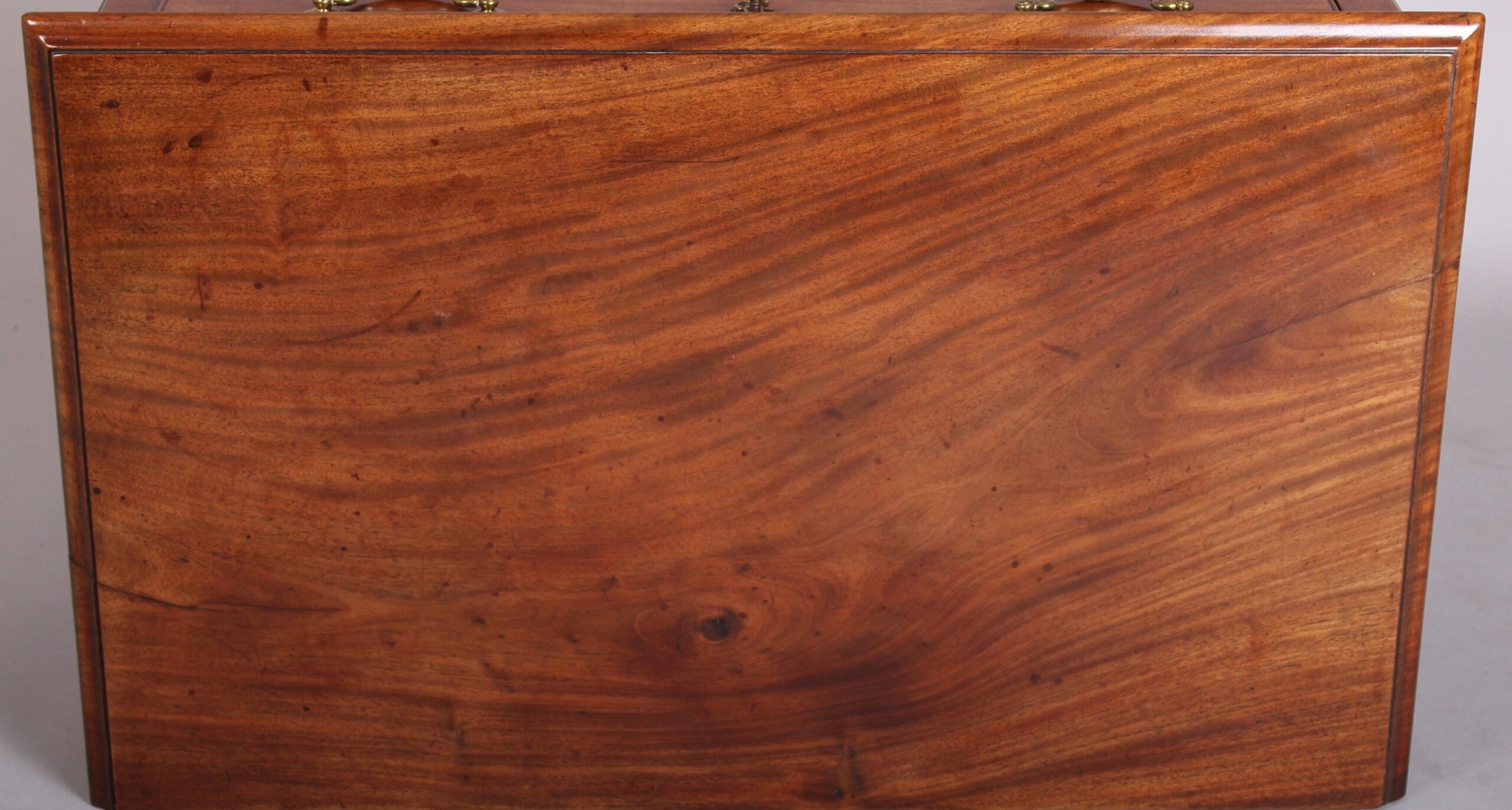 George III period mahogany lowboy side-table