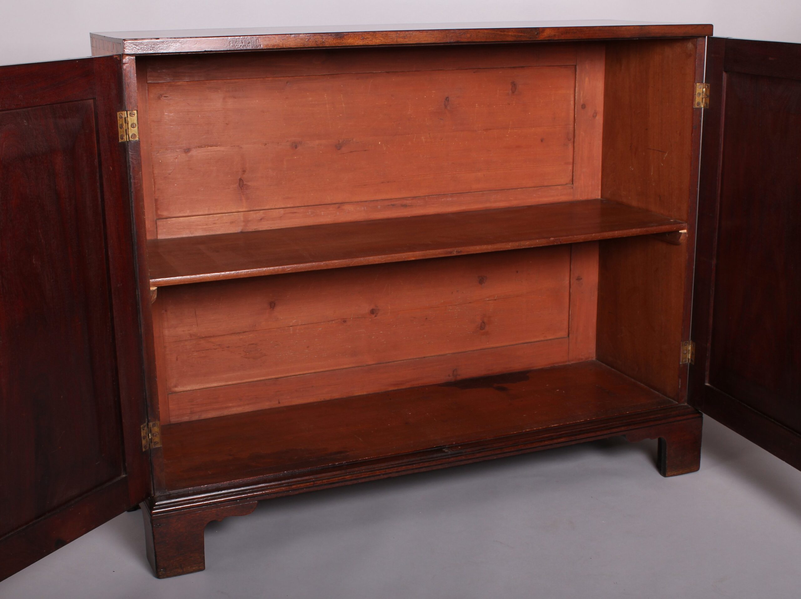 George III period mahogany ‘Estate Cabinet’