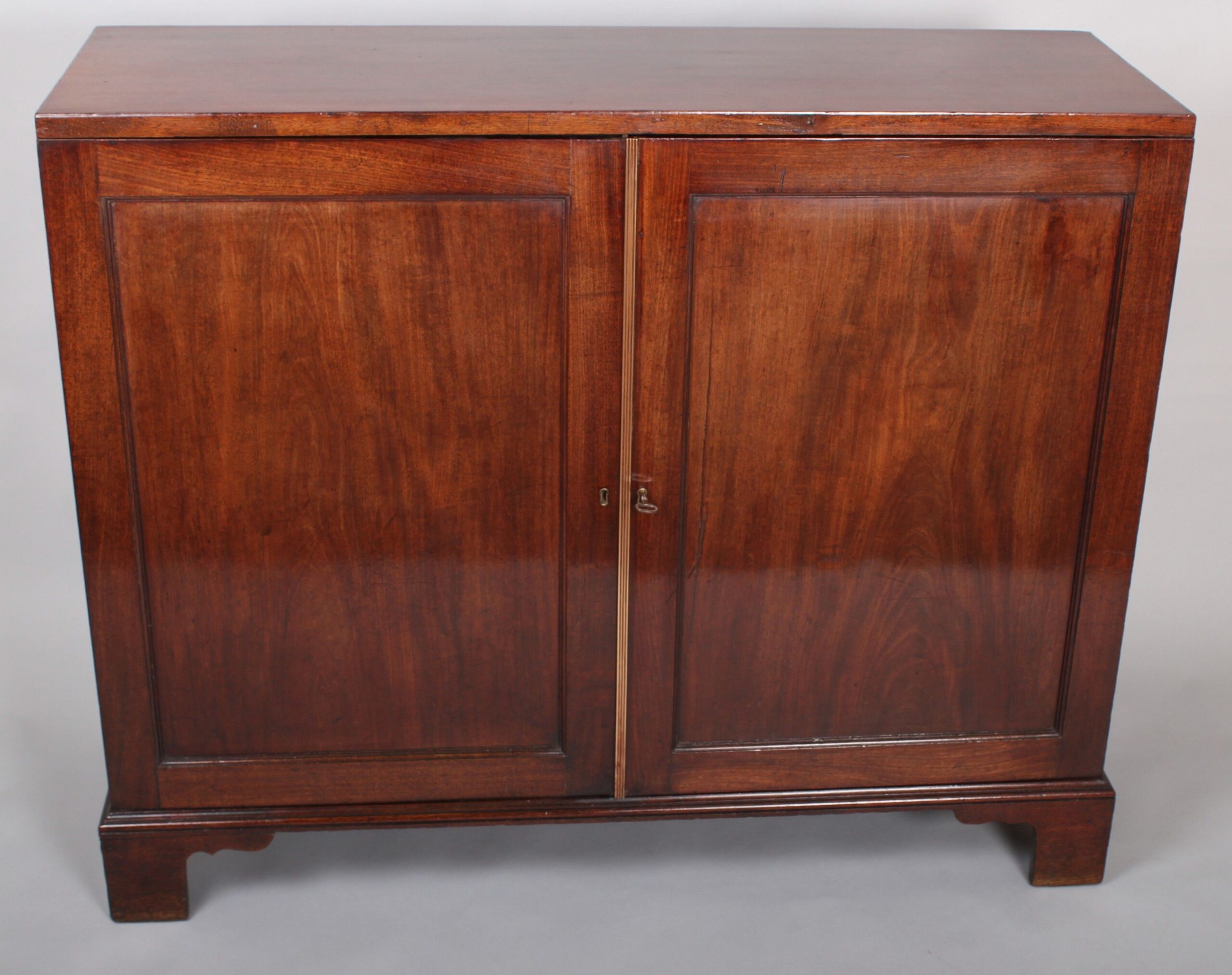George III period mahogany ‘Estate Cabinet’