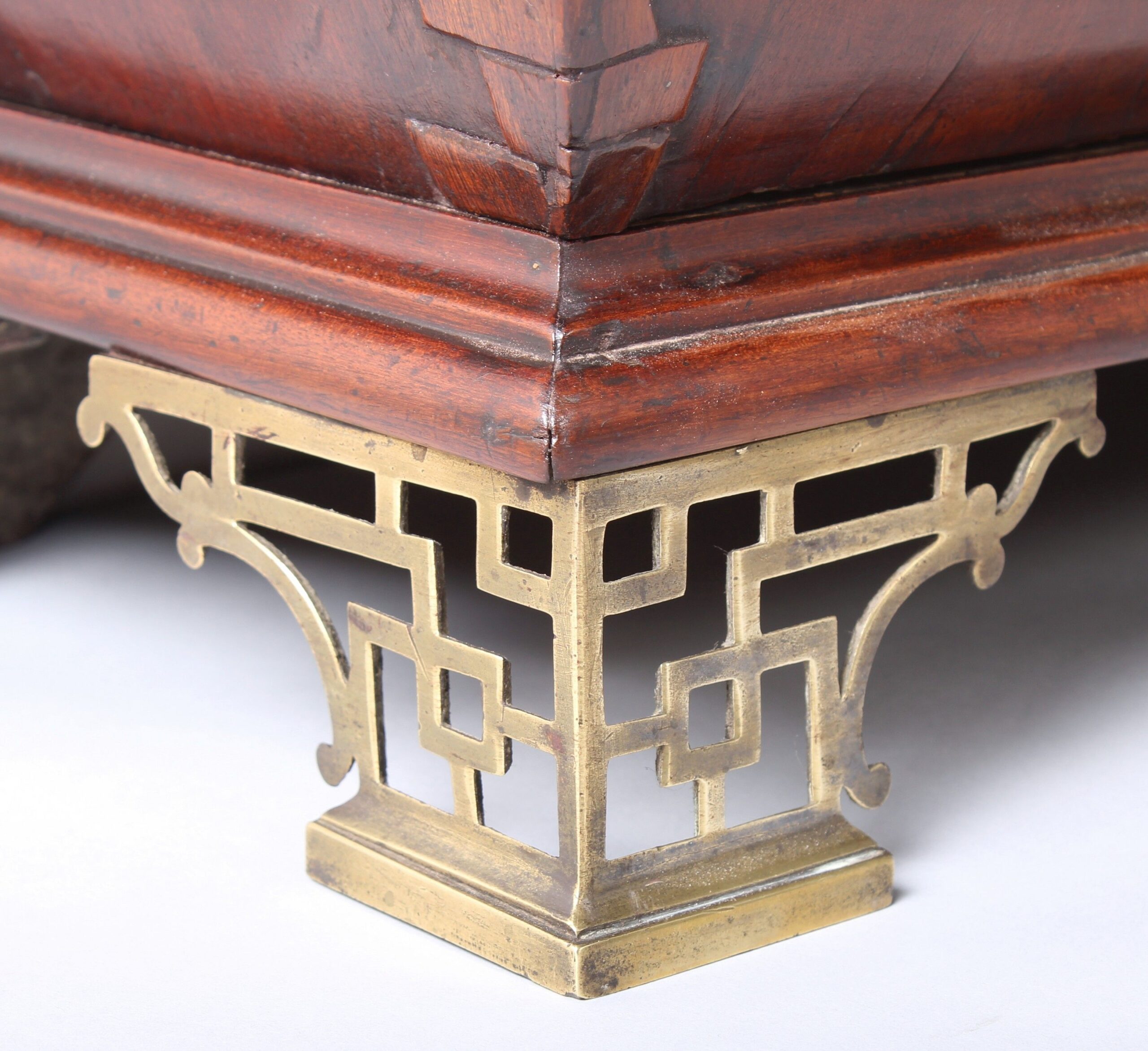Fine George III period long-case clock by JOS. JOHNSON of DUDLEY in a handsome mahogany case of distinctive North Country character