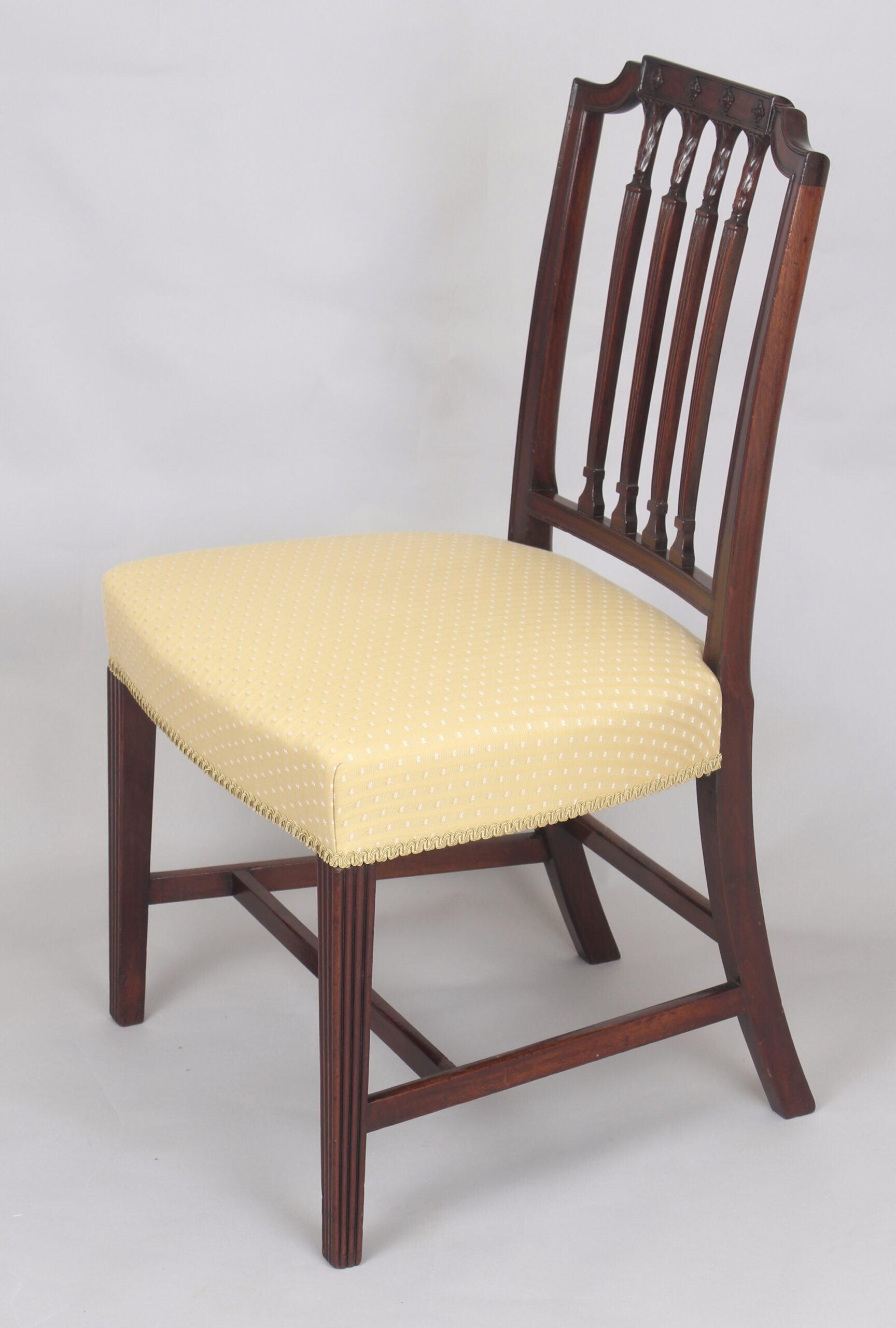 Set of Six George III Period Mahogany Chairs