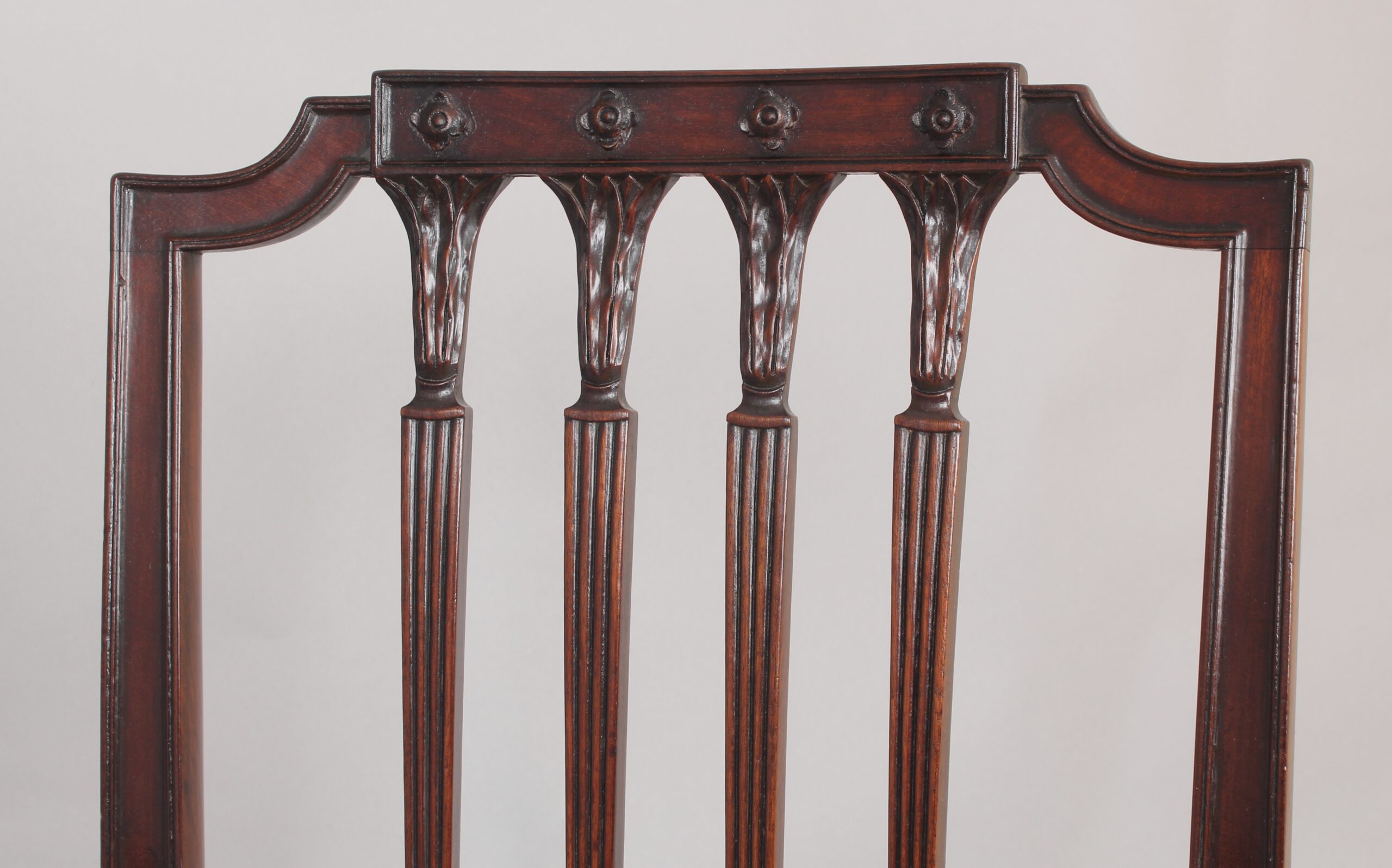 Set of Six George III Period Mahogany Chairs