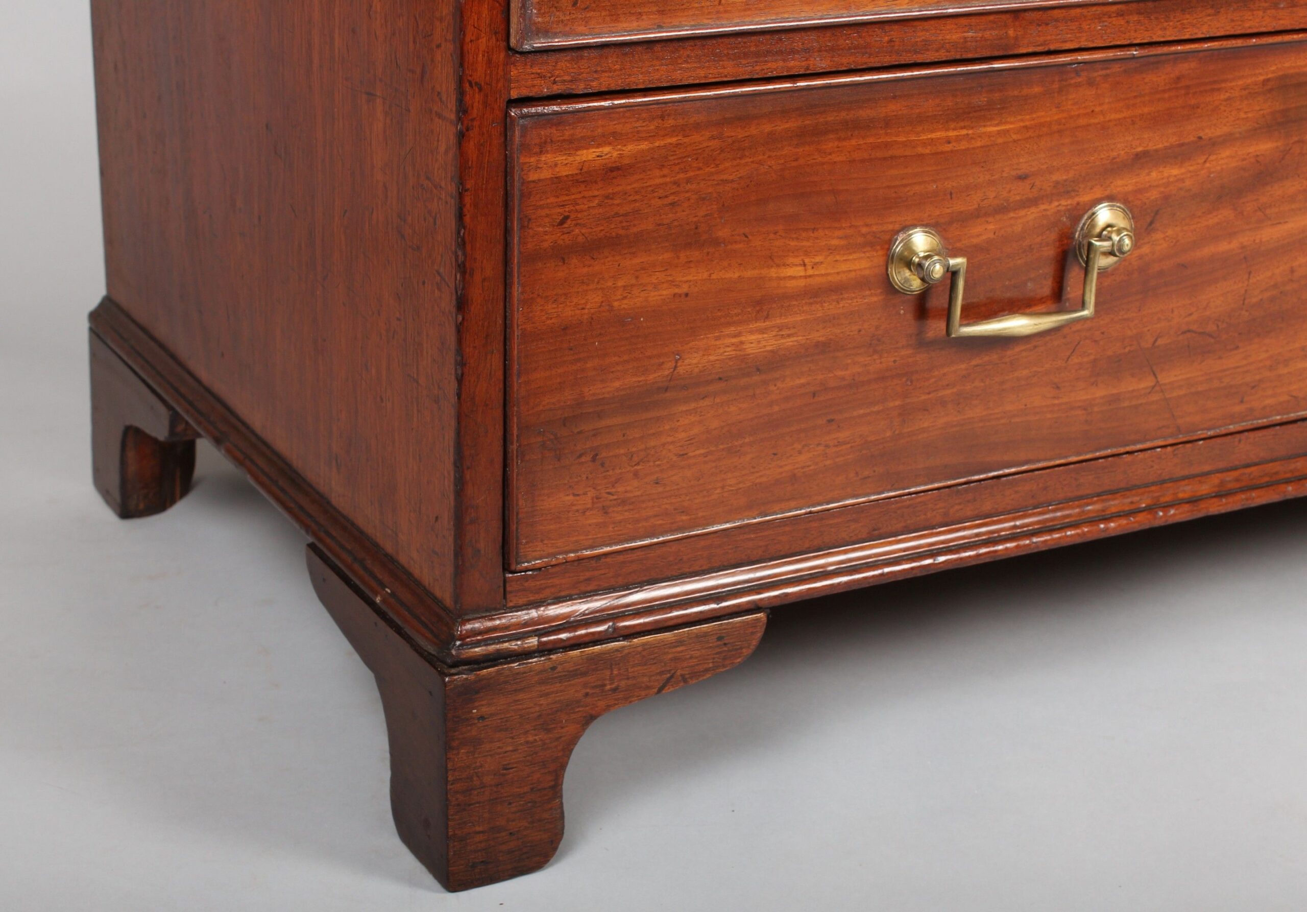 George III period mahogany chest-of-drawers