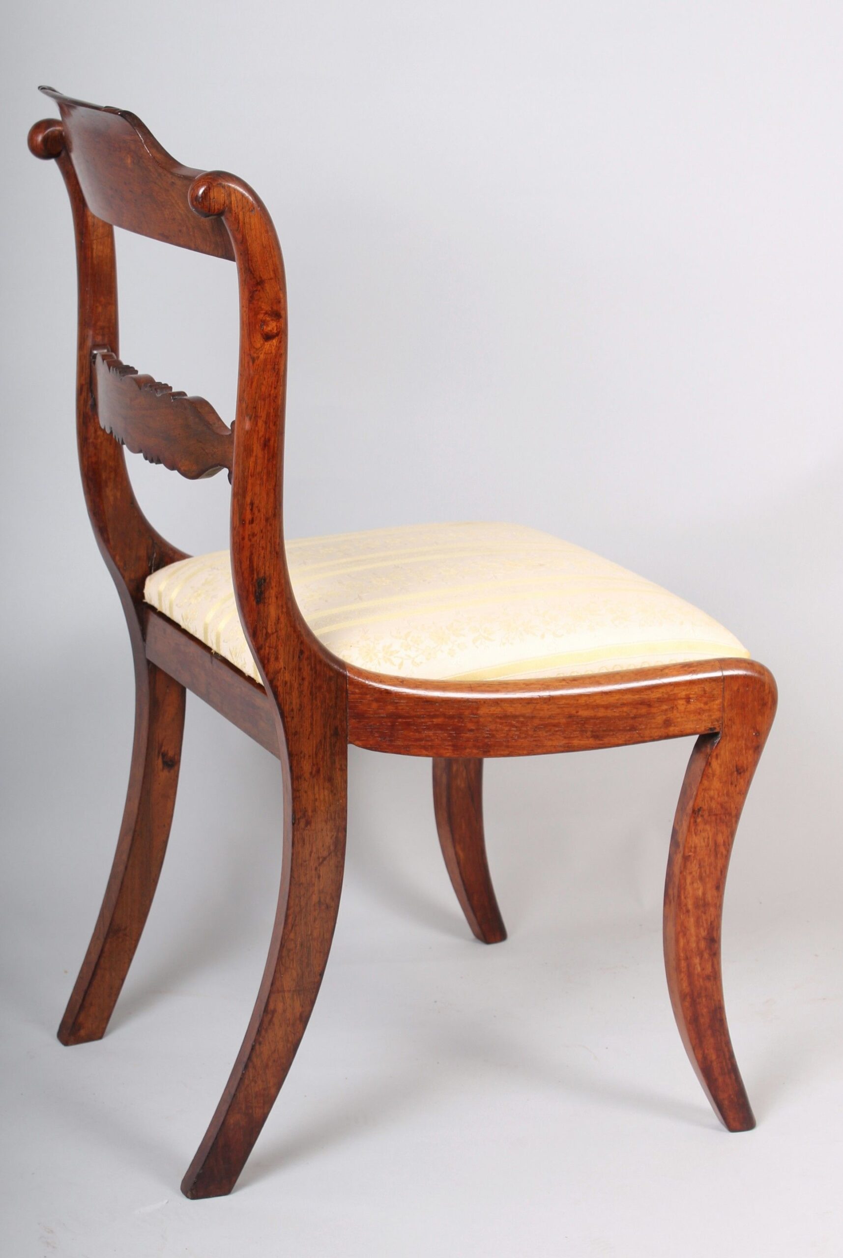 Set of six high quality Regency rosewood chairs