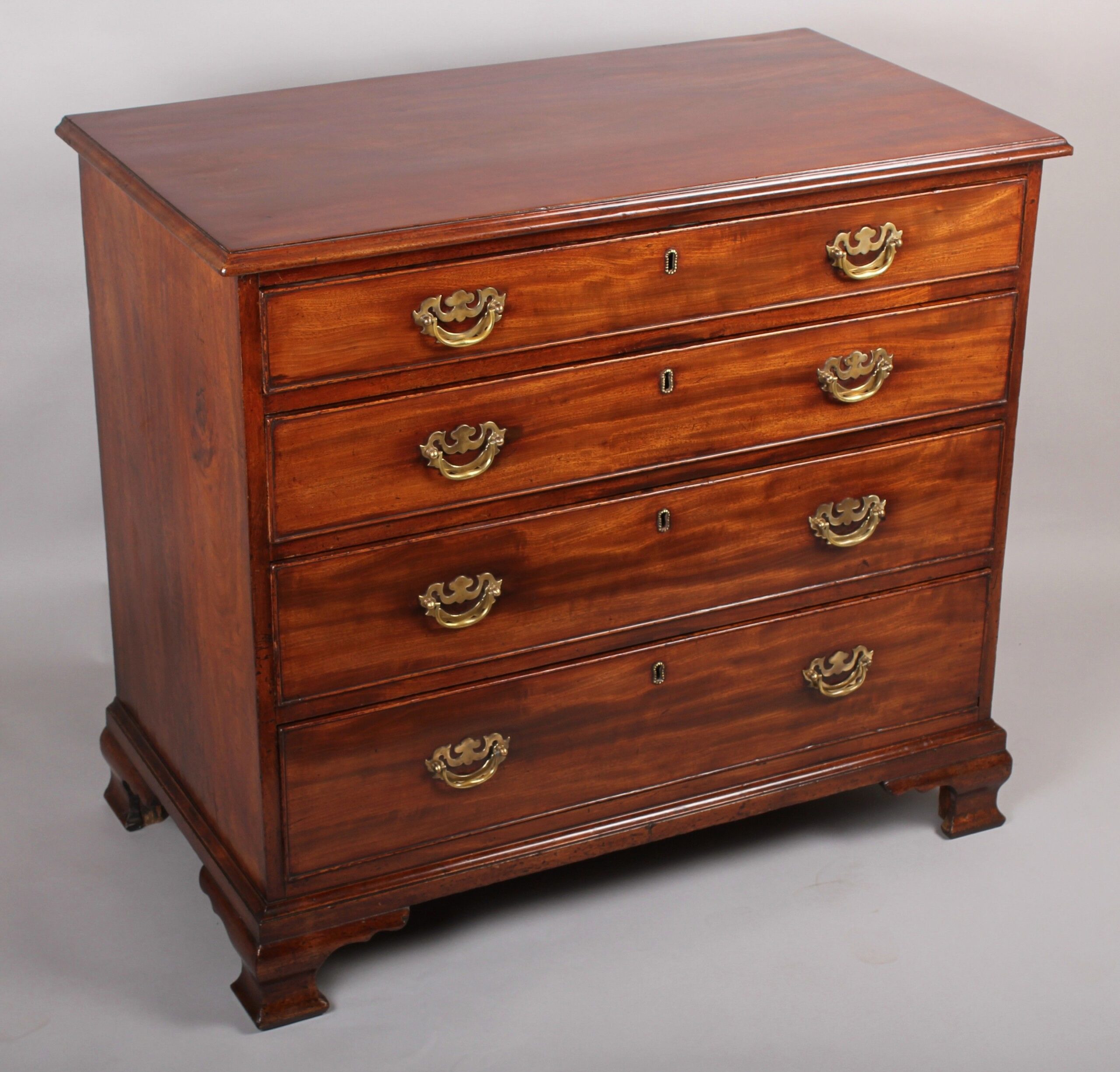 George III period mahogany chest-of-drawers