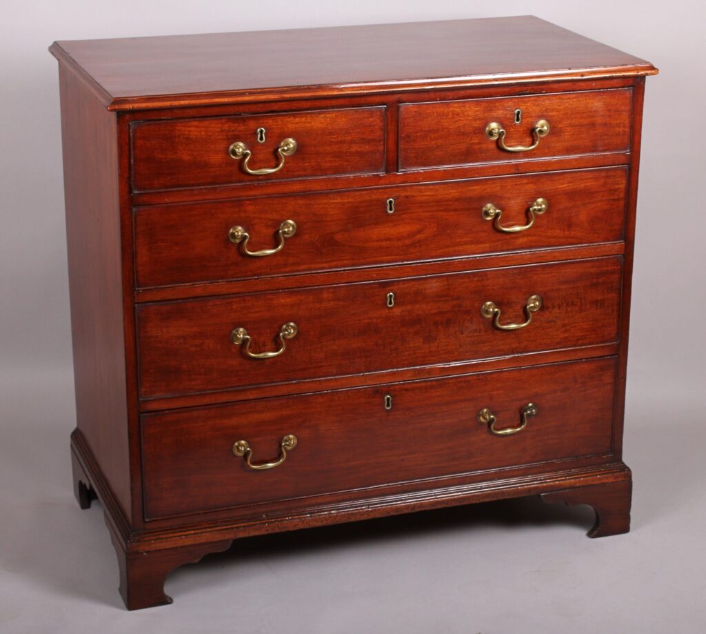 George III Period Mahogany Chest of Drawers