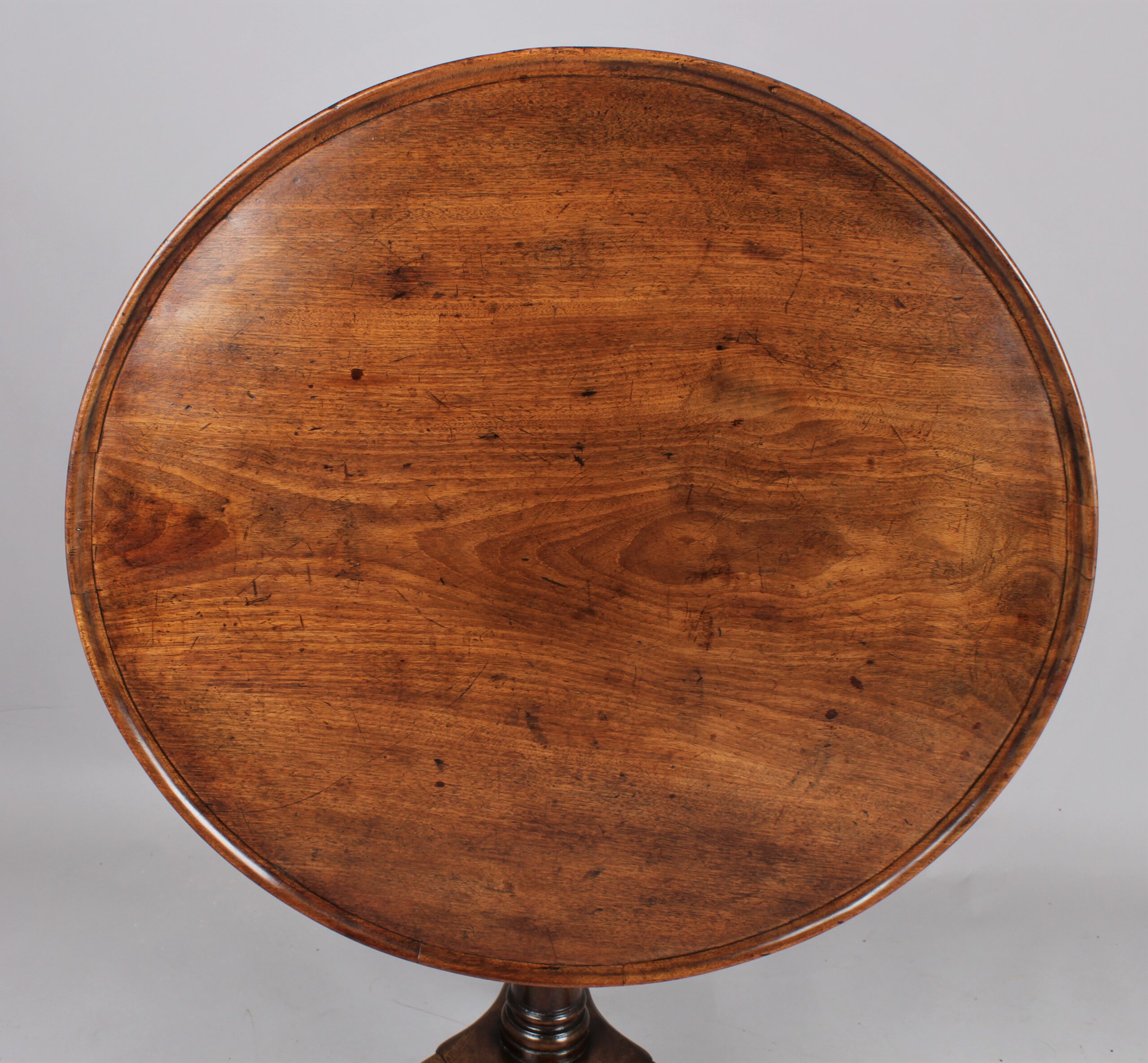 George II period mahogany tripod table