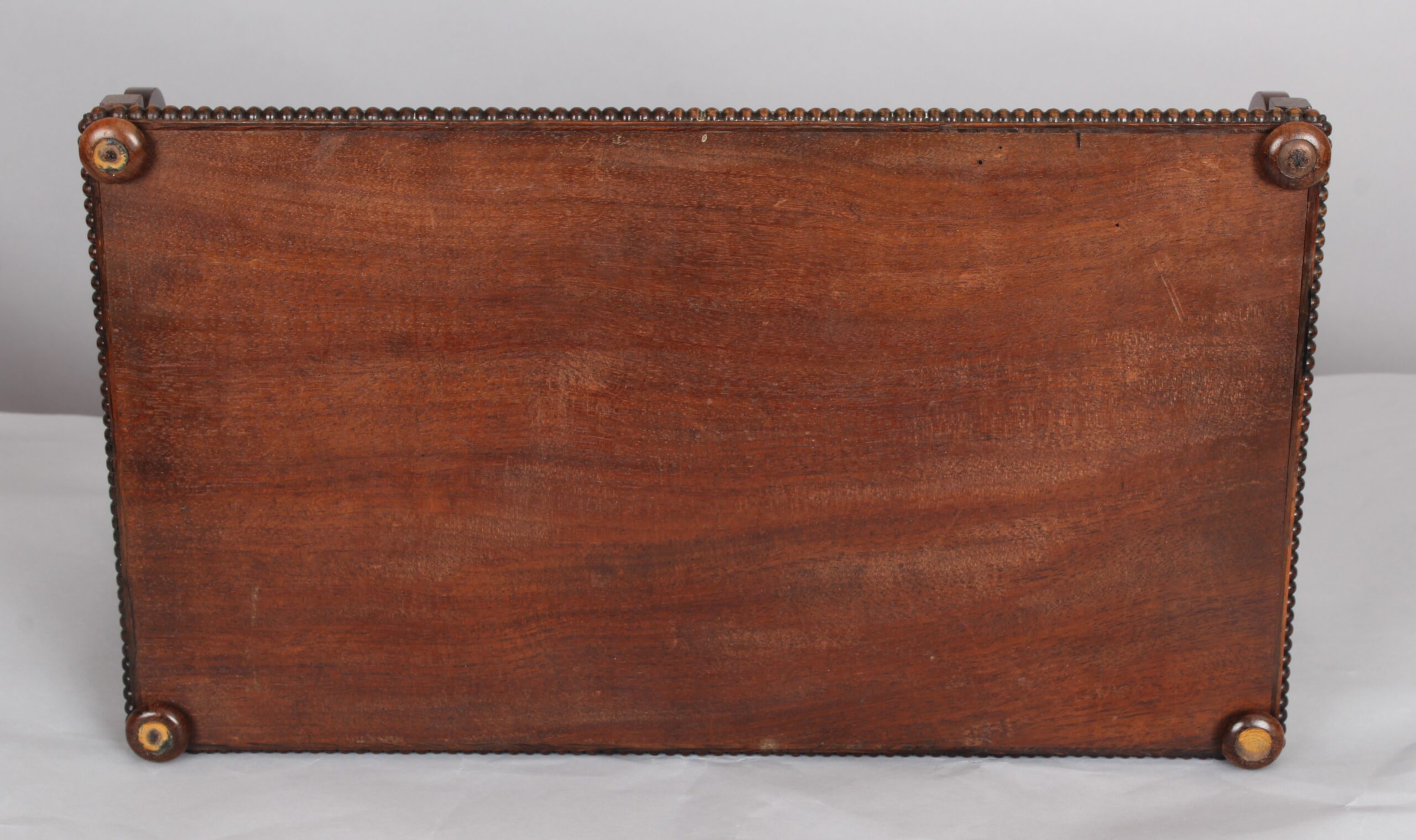 Early 19th century rosewood book-carrier