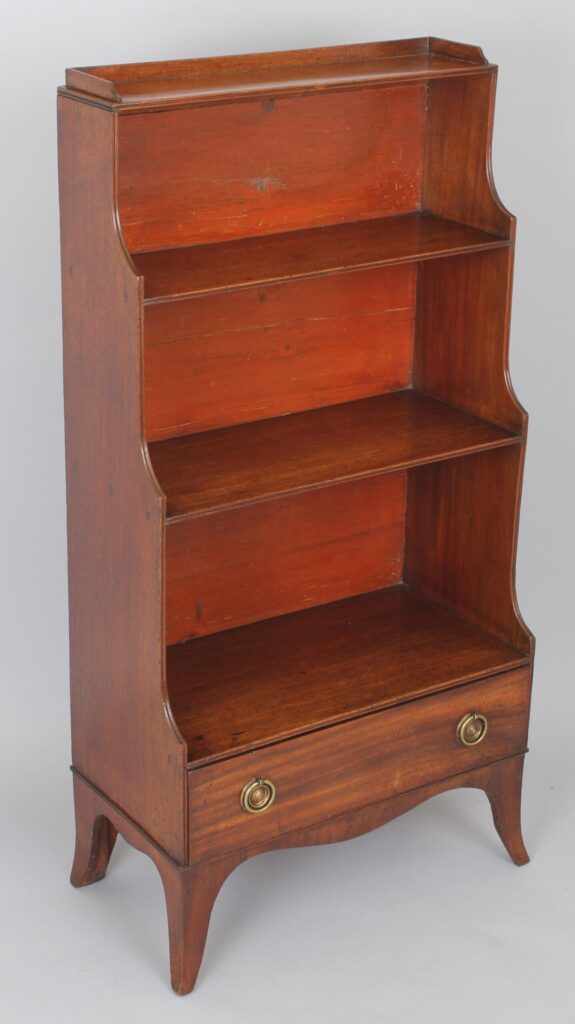 Open bookshelves