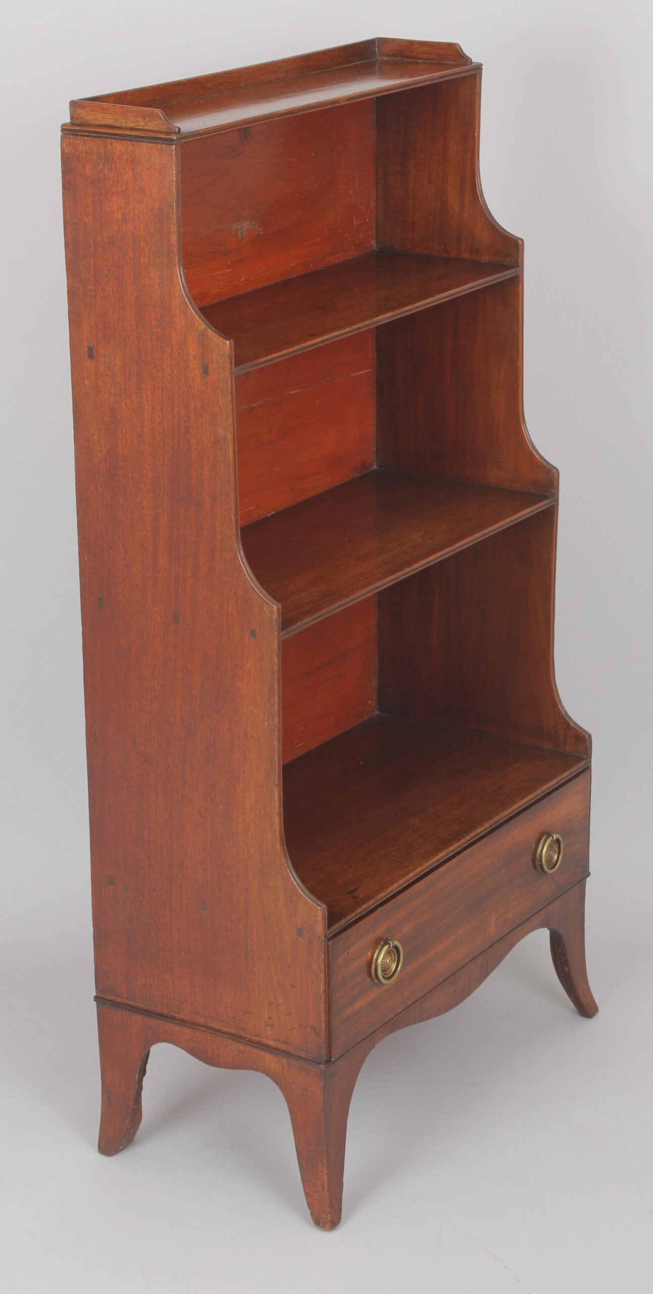 Open bookshelves