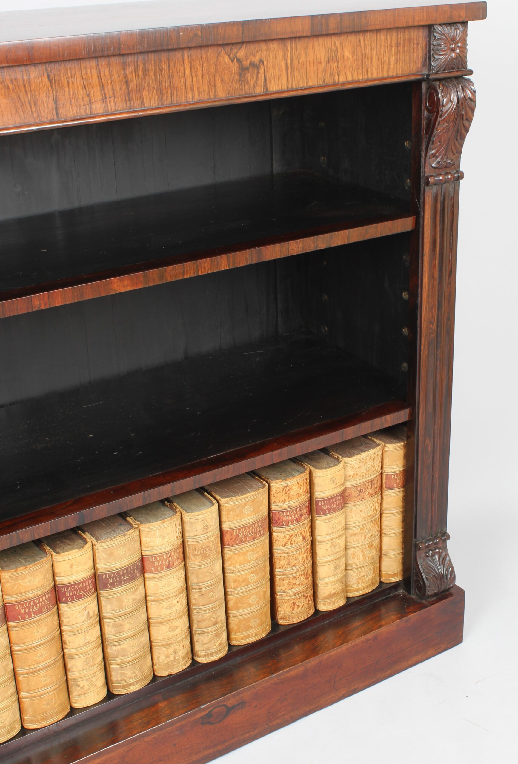 George IV period rosewood bookcase