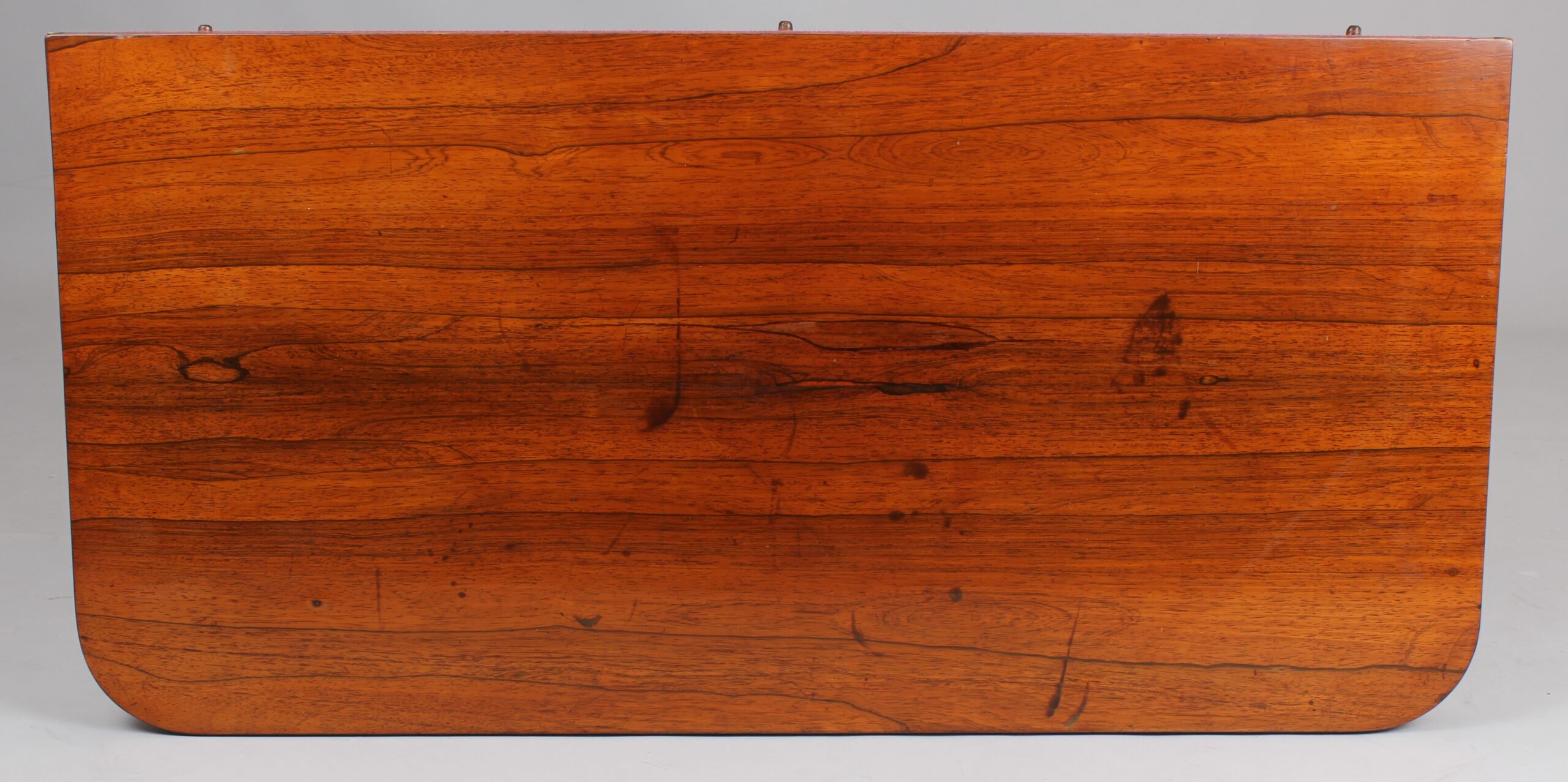 William IV period rosewood card table
