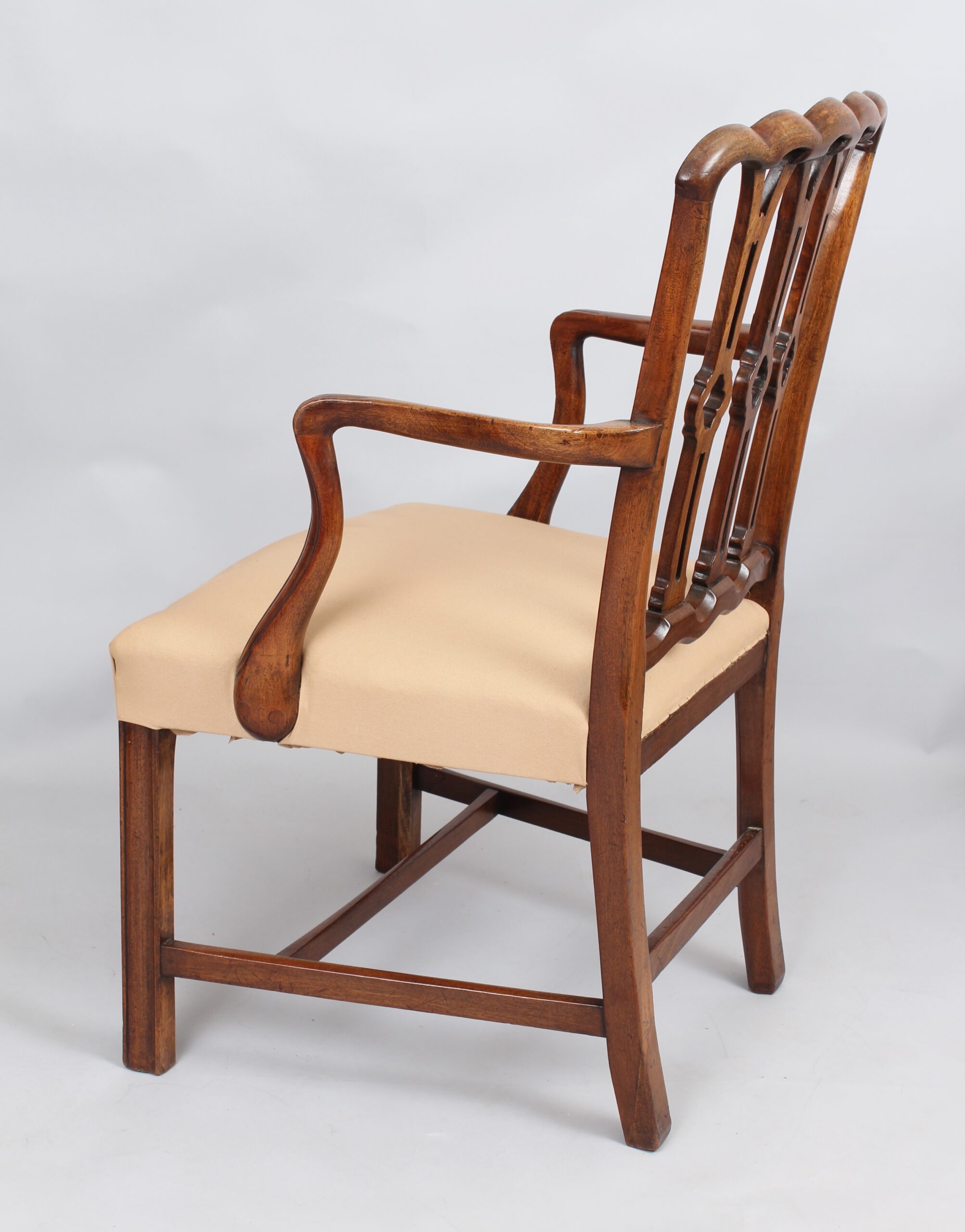 High quality pair of mahogany chairs