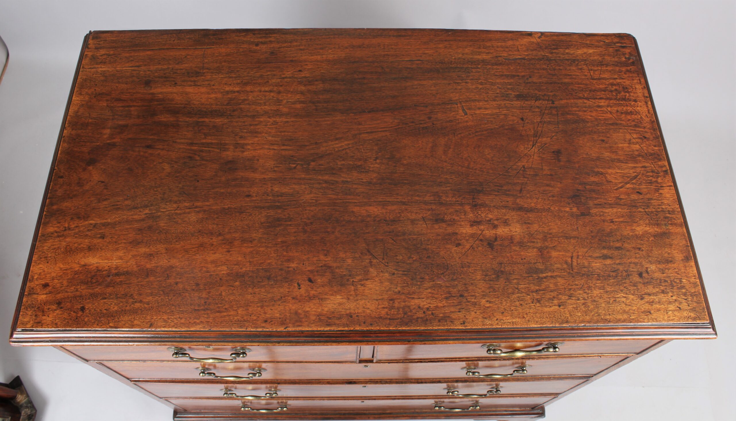 George III period mahogany chest of drawers
