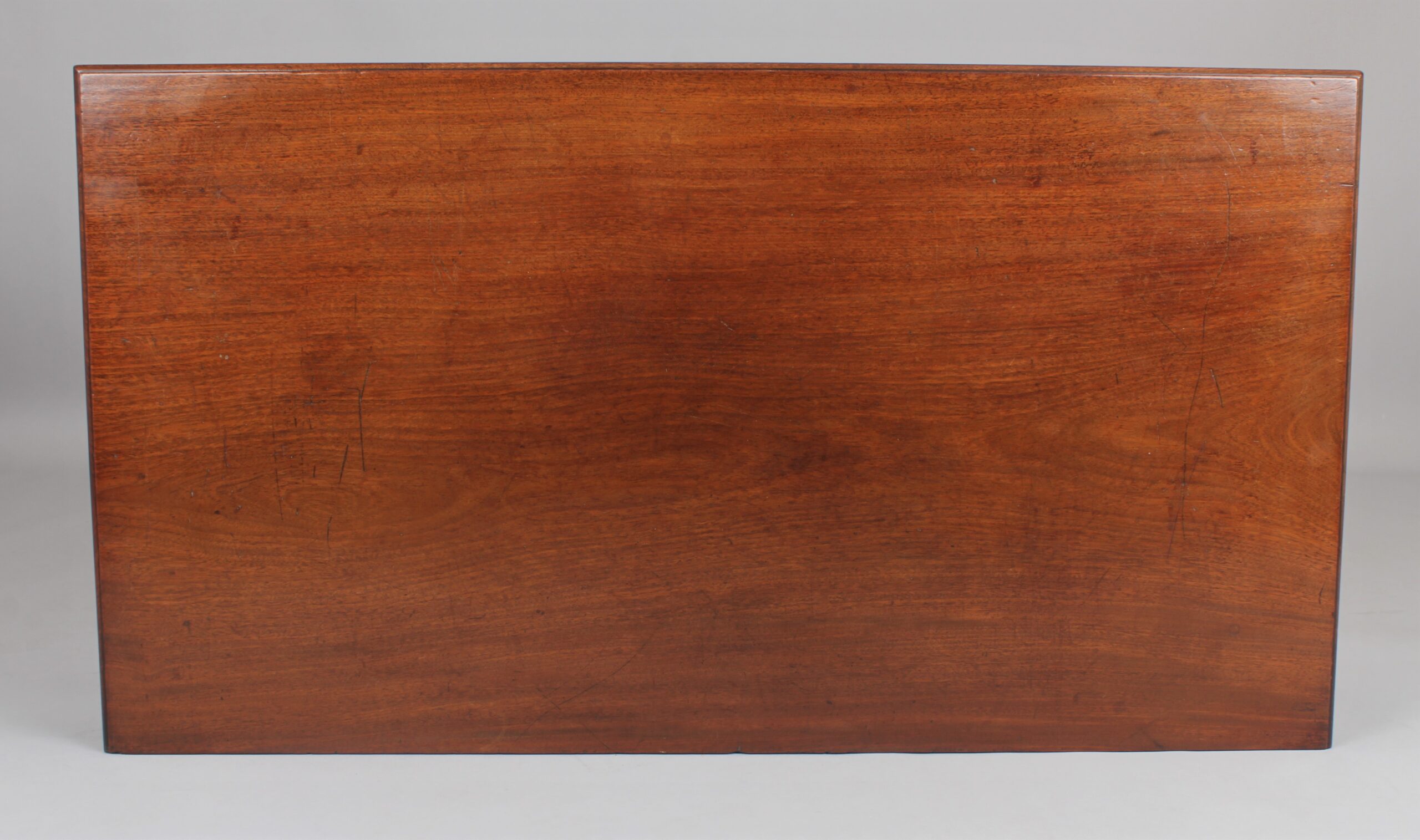 George III period mahogany side table/dressing table