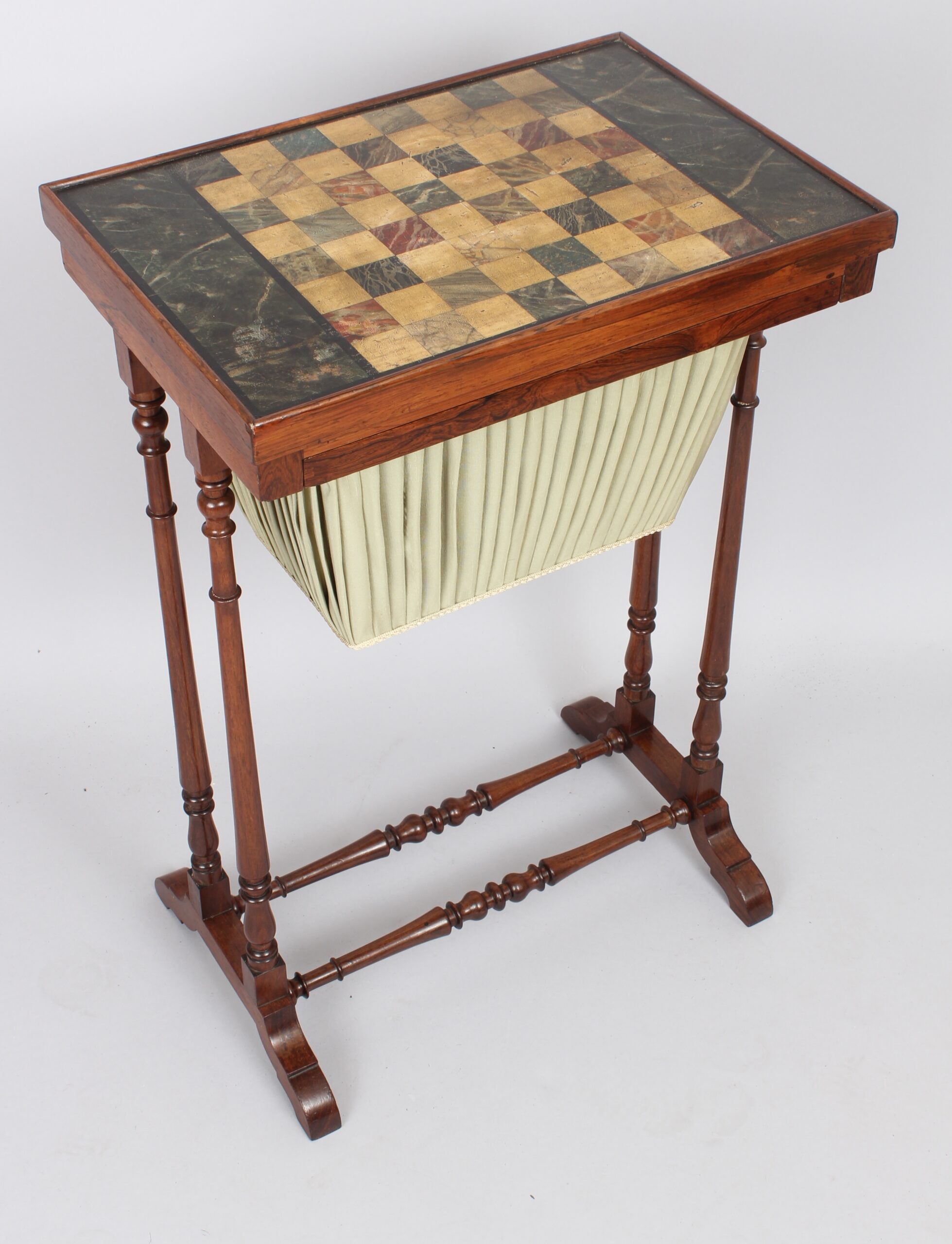 Early 19th century rosewood work table