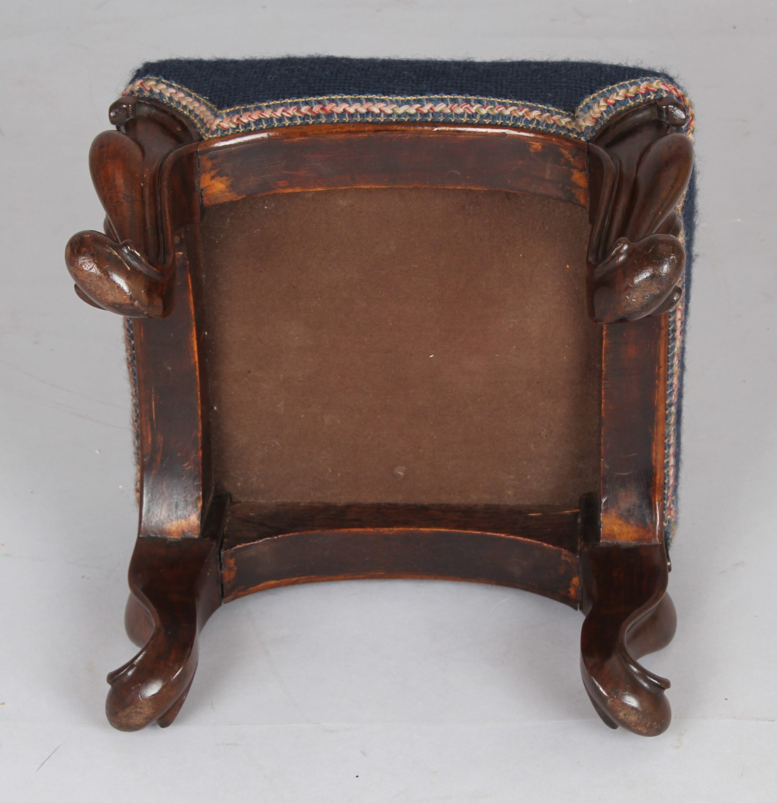 Pair of Victorian footstools